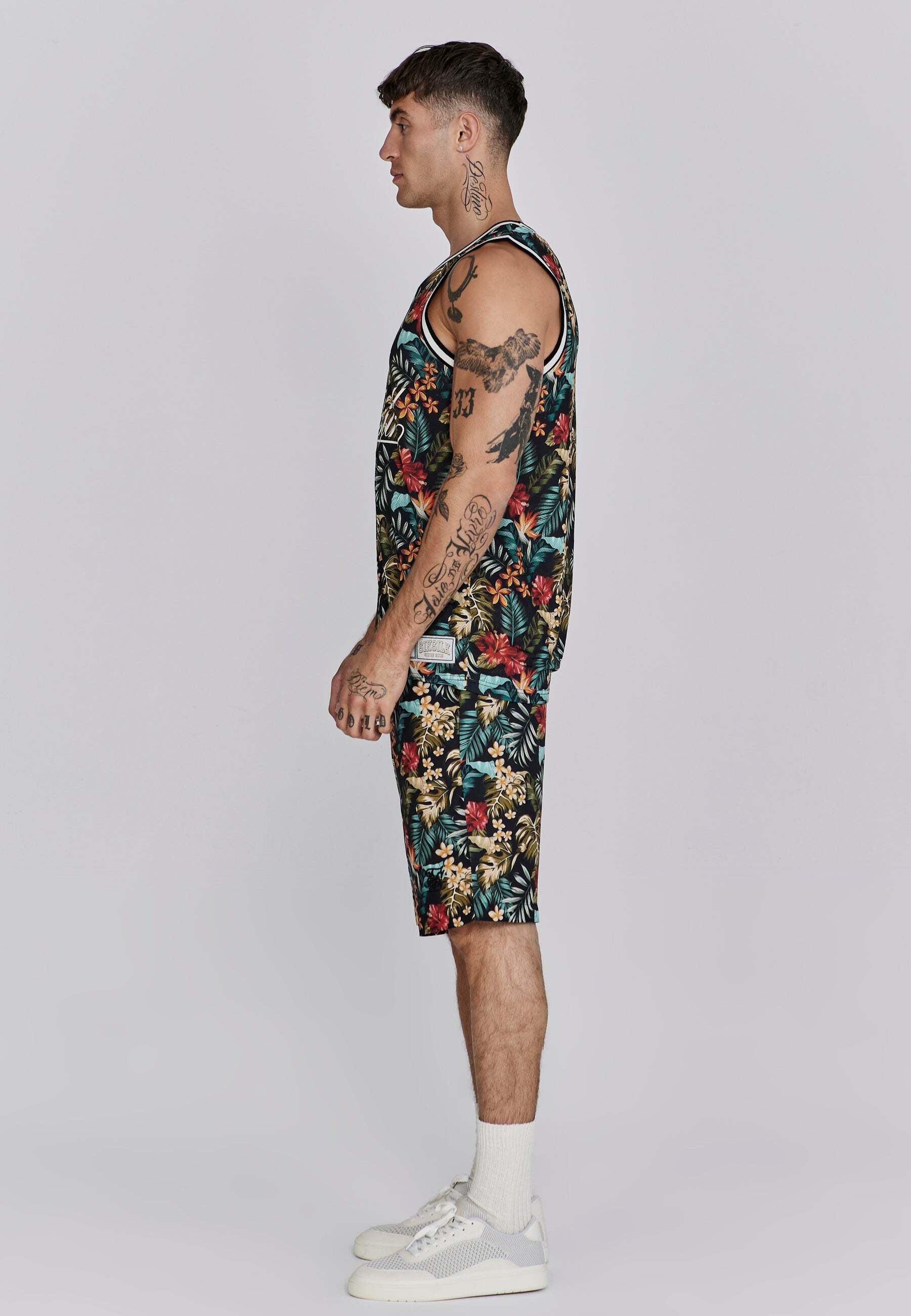 Siksilk Kurzarmshirt »Siksilk Top Basketball Vest«
