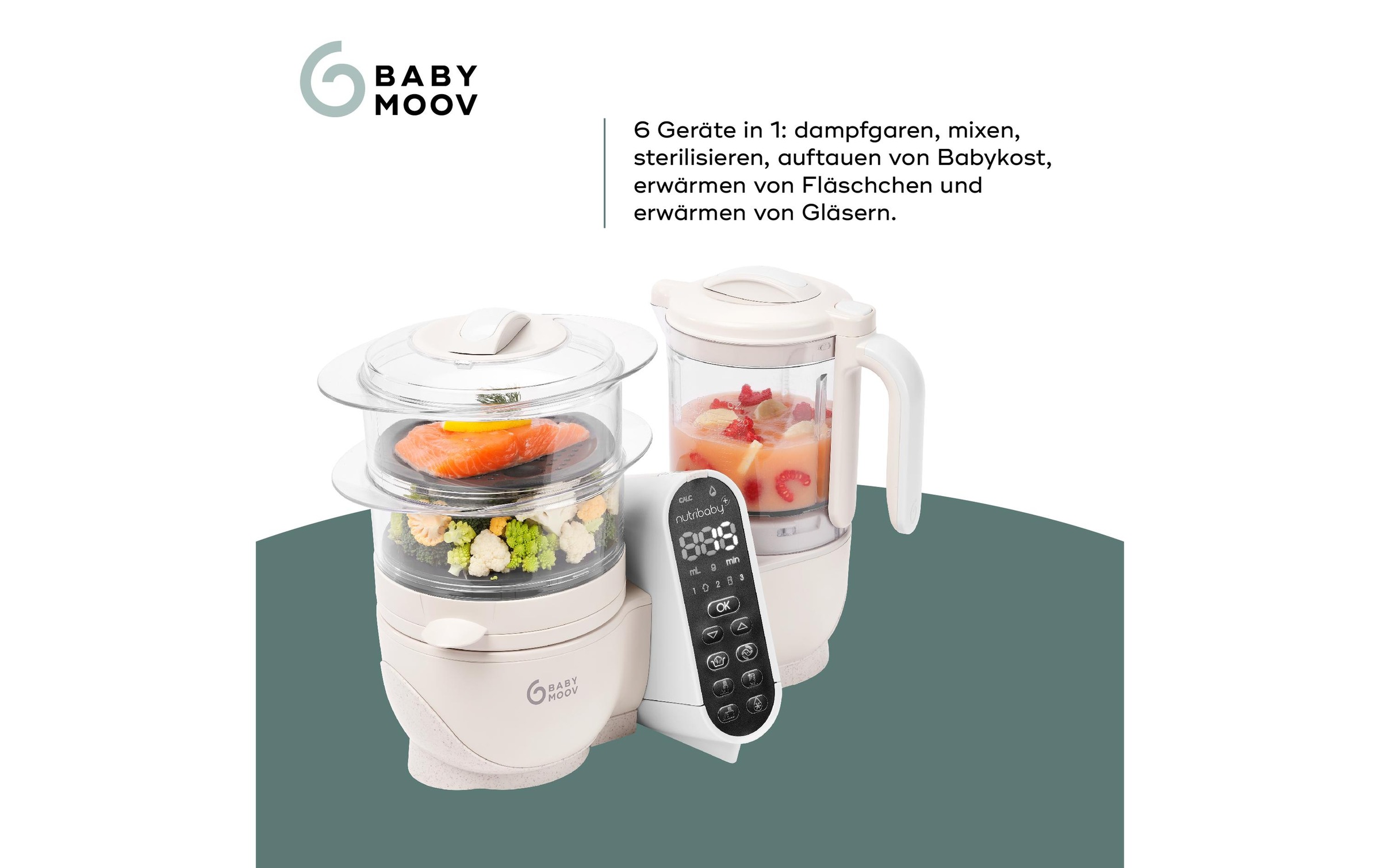 BABYMOOV Babynahrungszubereiter »Nutribaby Plus Mineral«