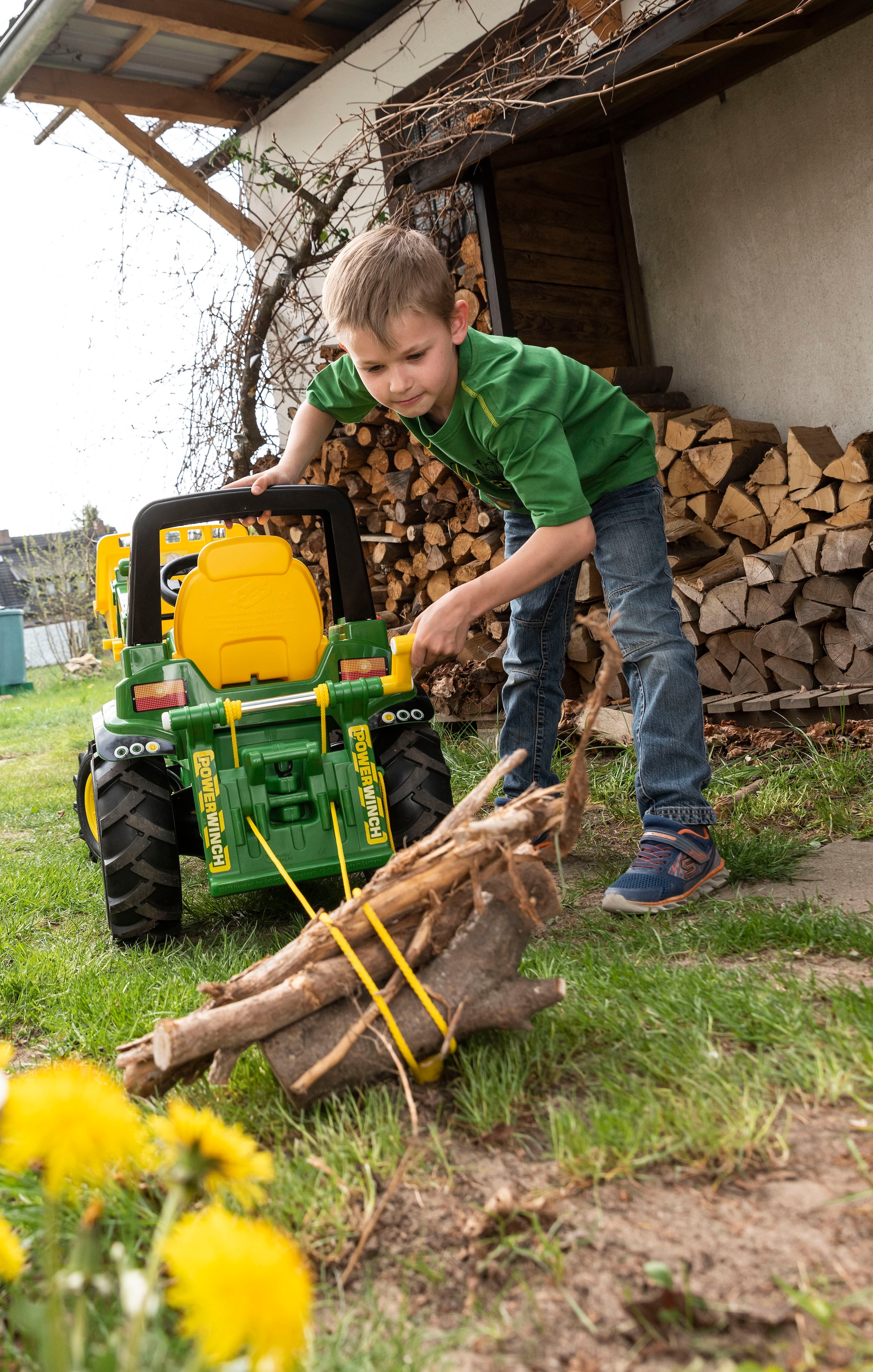 rolly toys® Seilwinde »rollyPowerwinch«, für Kinder, Made in Germany