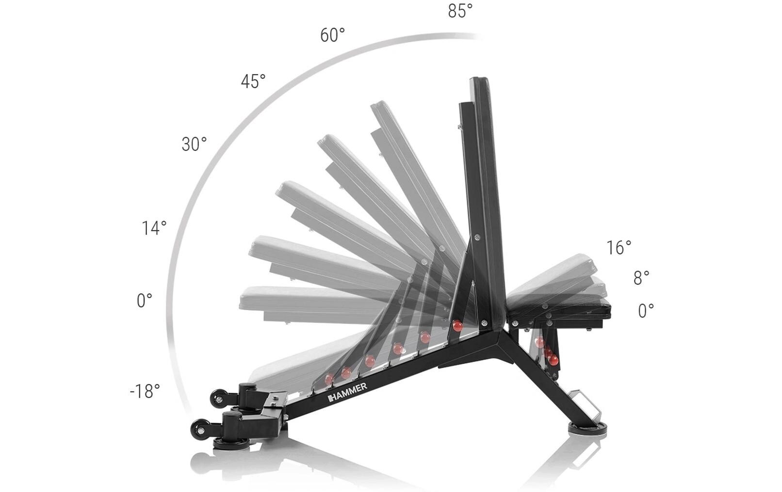 Hammer Hantelbank "Force 5.0"