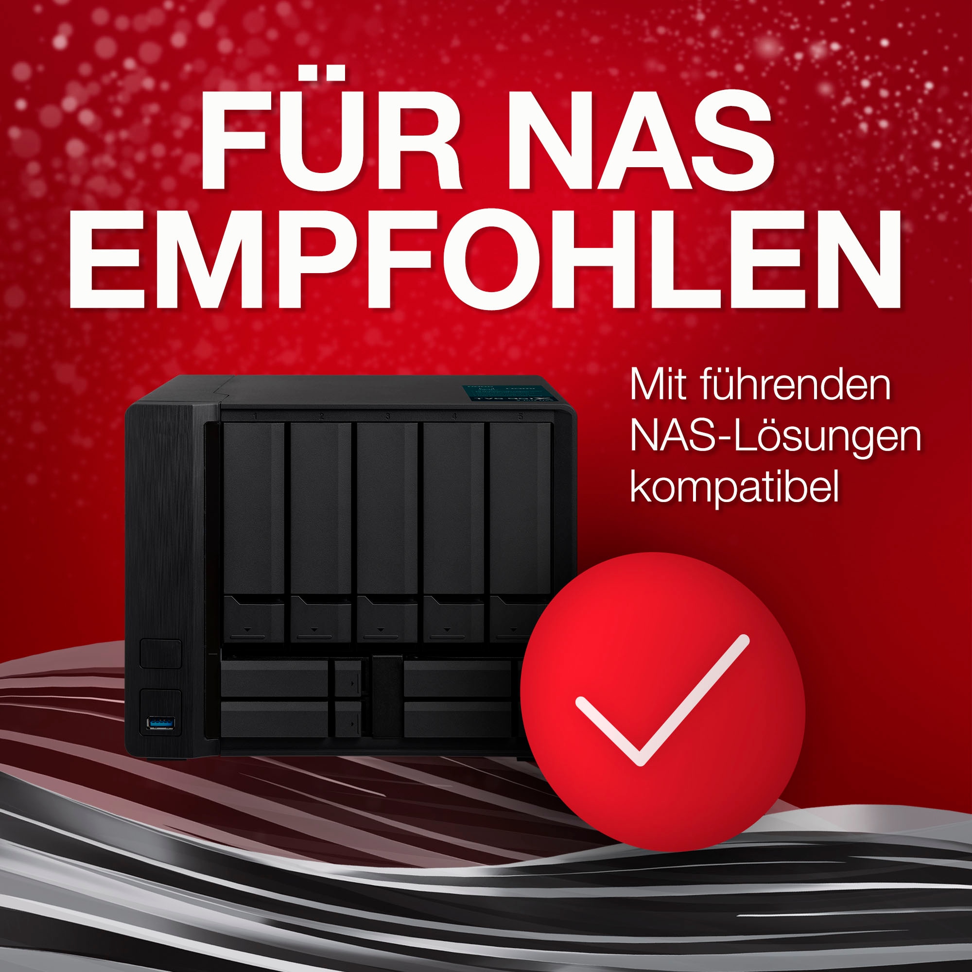 Seagate HDD-Festplatte »IronWolf Pro«, 3,5 Zoll, Anschluss SATA III, Bulk, inkl. 3 Jahre Rescue Data Recovery Services