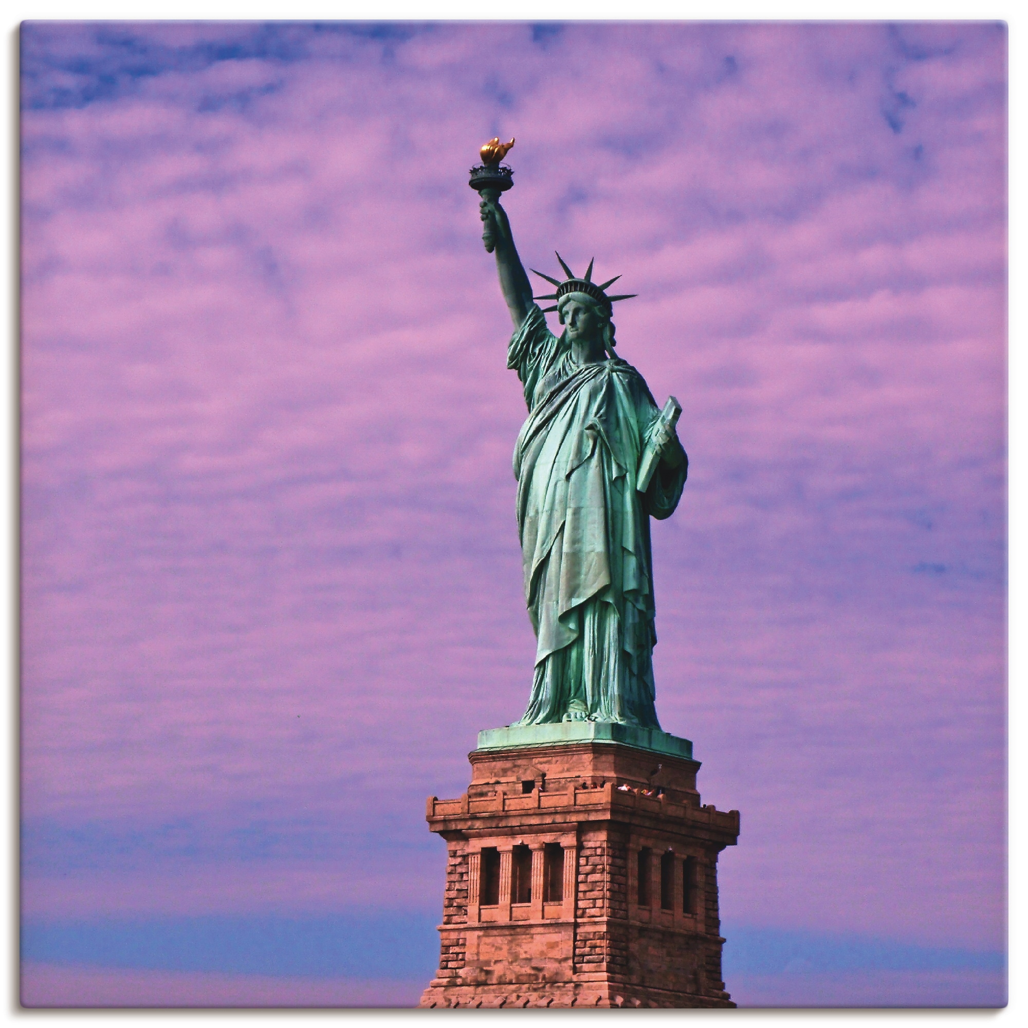 Artland Wandbild »Freiheitsstatue«, Amerika, (1 St.), als Leinwandbild, Poster in verschied. Grössen