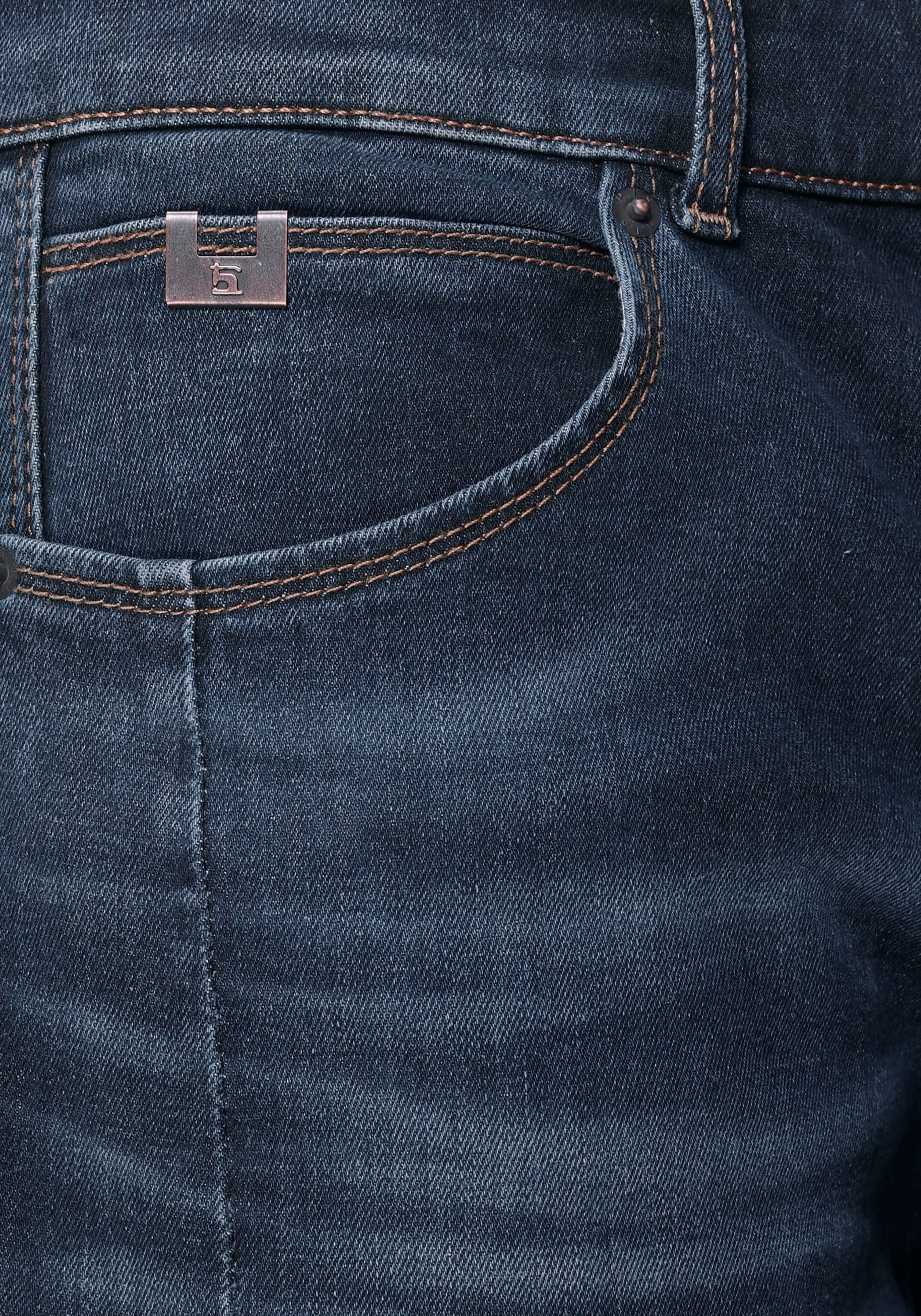 H.I.S Straight-Jeans »DALE«, gerades Bein, mit Used-Effekten, niedrige Leibhöhe