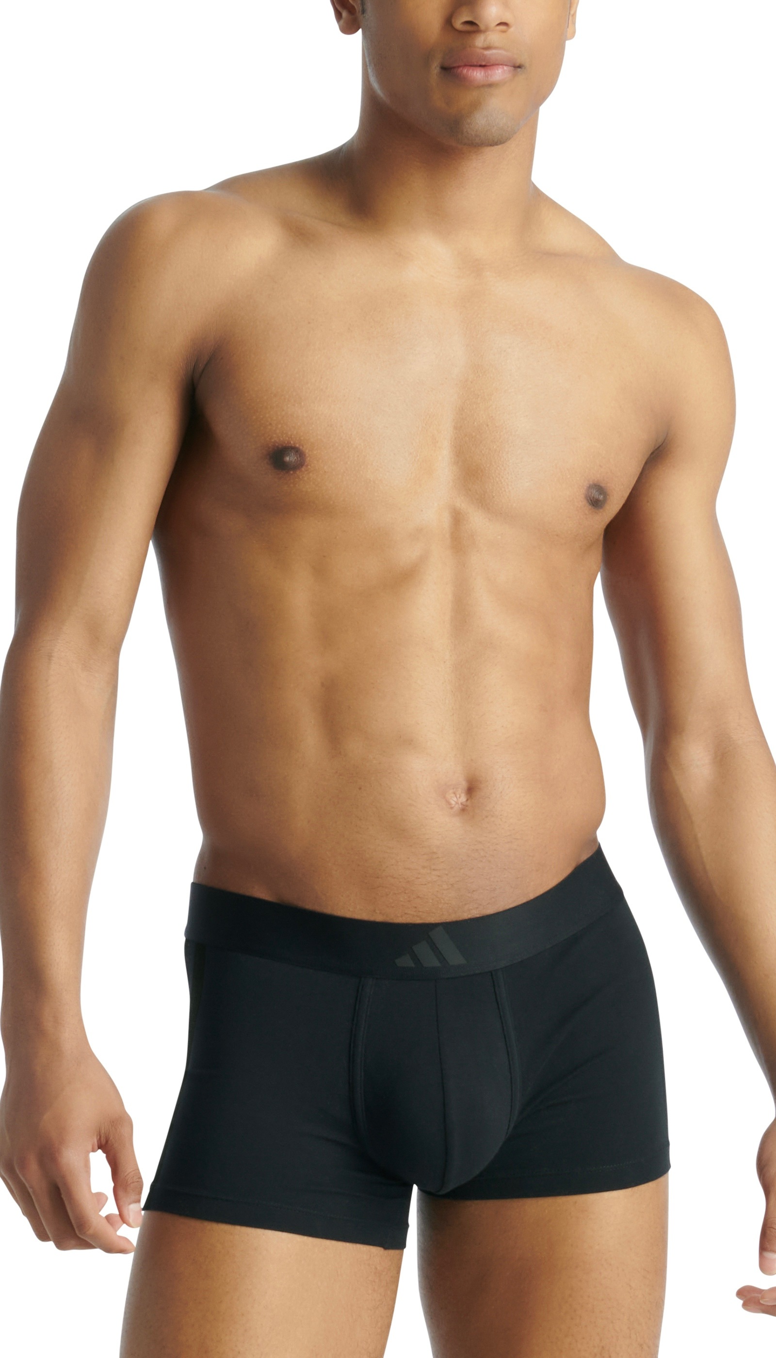 adidas Sportswear Trunk »Active Flex Cotton 3 Stripes«, (2er Pack), flexibler 4-Wege-Stretch, elastisch, Logo-Bund, ohne Eingriff