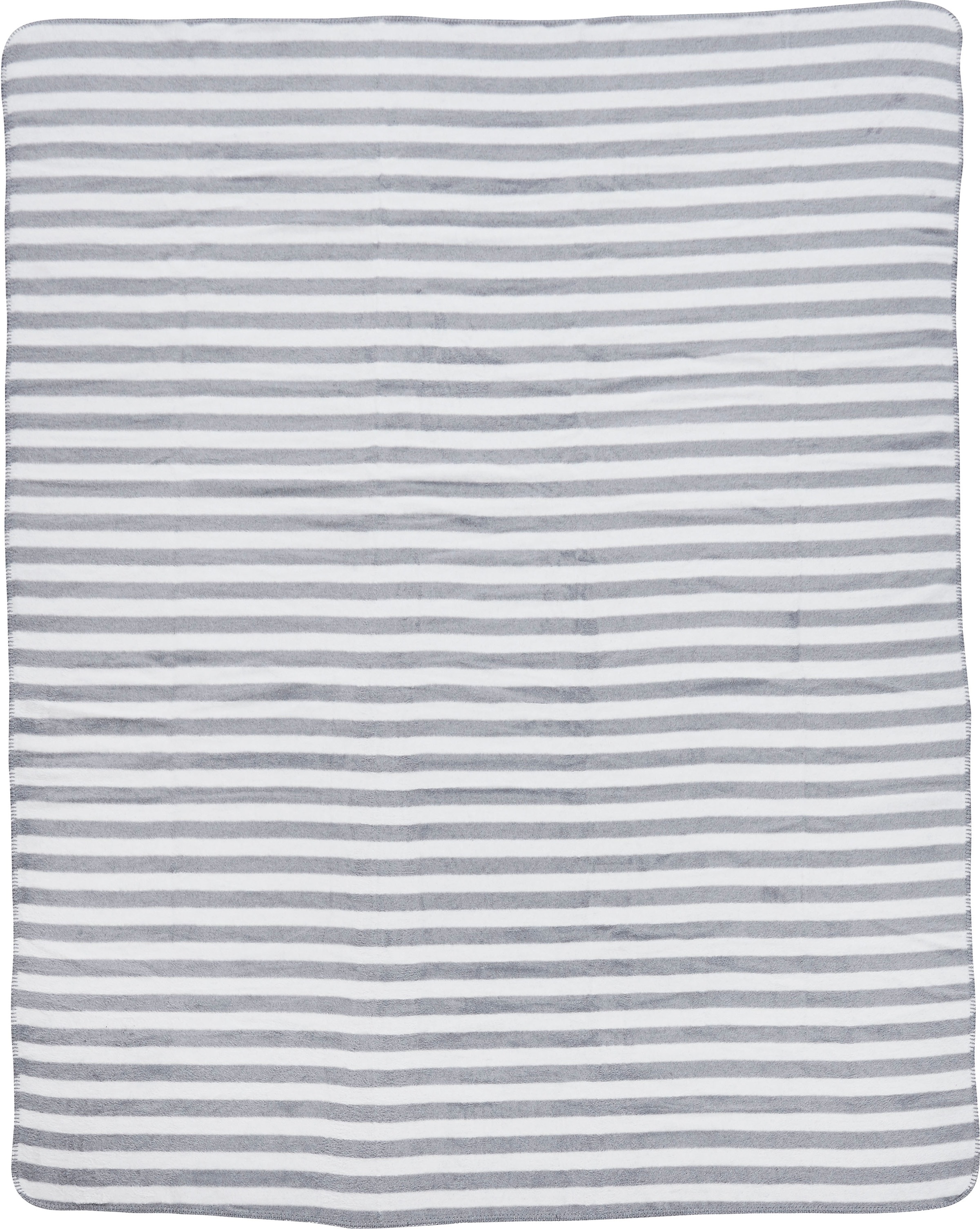 »Stripes320«, Jelmoli-Versand einfassender Wohndecke Wohndecke mit Kuscheldecke done.® Ziernaht, shoppen | online