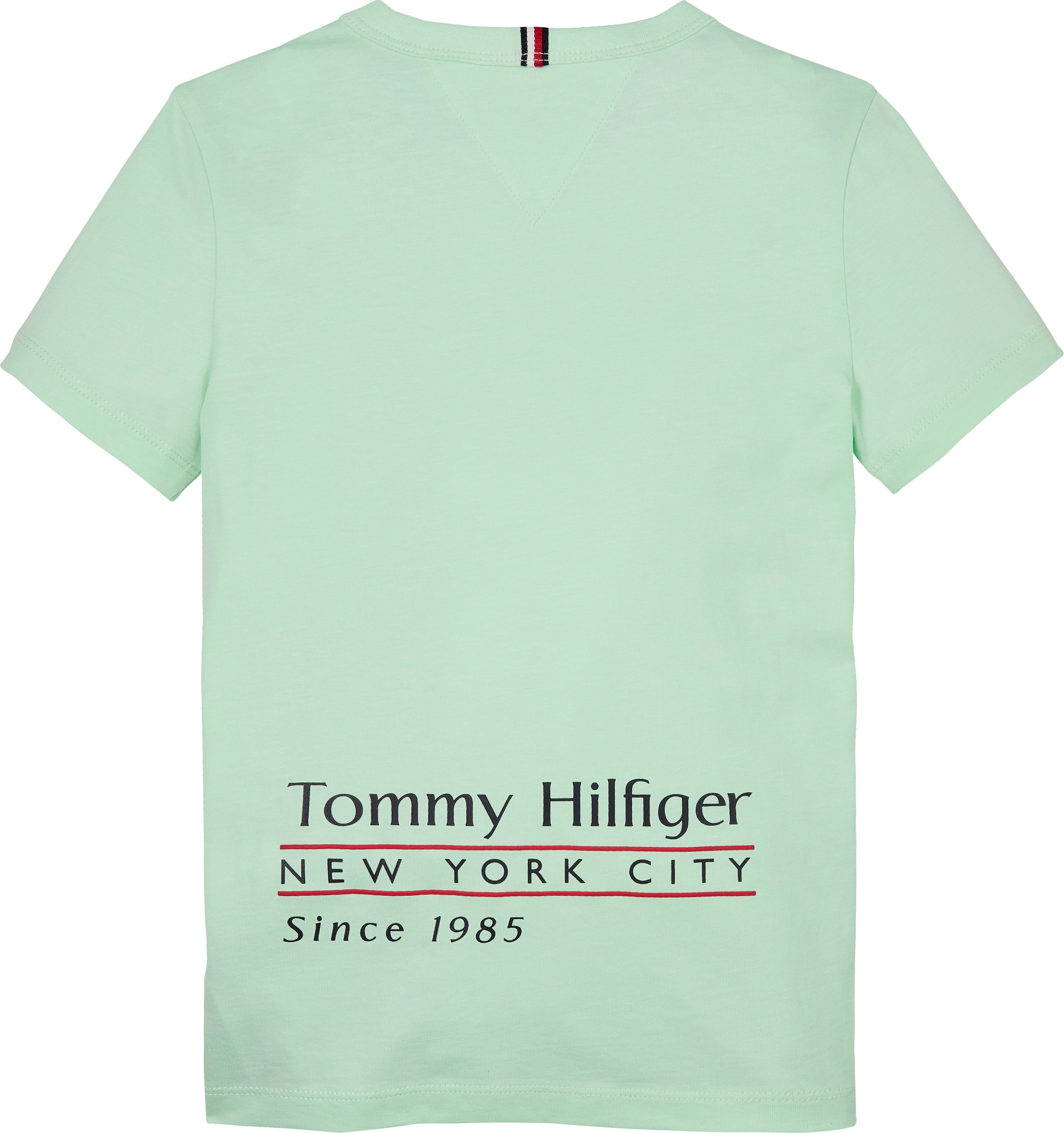 Tommy Hilfiger T-Shirt »FLAG FUN TEE SS«, mit Grafik-Logo