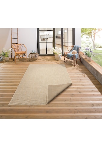 my home Teppich »Rhodos«, rechteckig, 3 mm Höhe, Sisal-Optik, Wetterfest &... kaufen