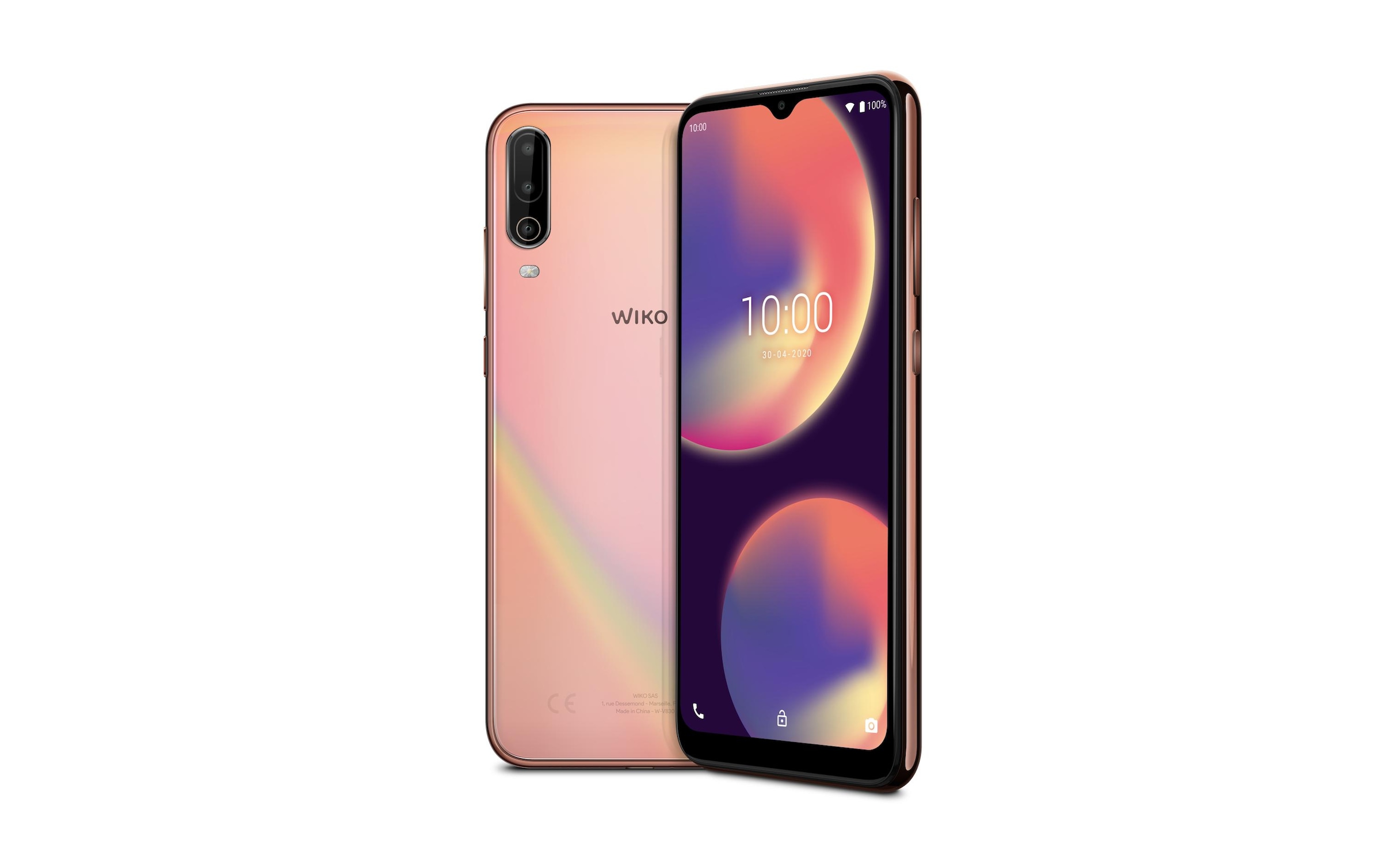 WIKO Smartphone »View 4«, Cosmic Gold/Gold