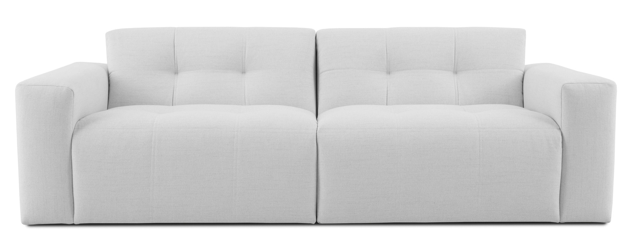 INOSIGN 3-Sitzer »TAPLEY«, Breite 220 cm, Struktur fein, mit Knopfsteppung, bodentief