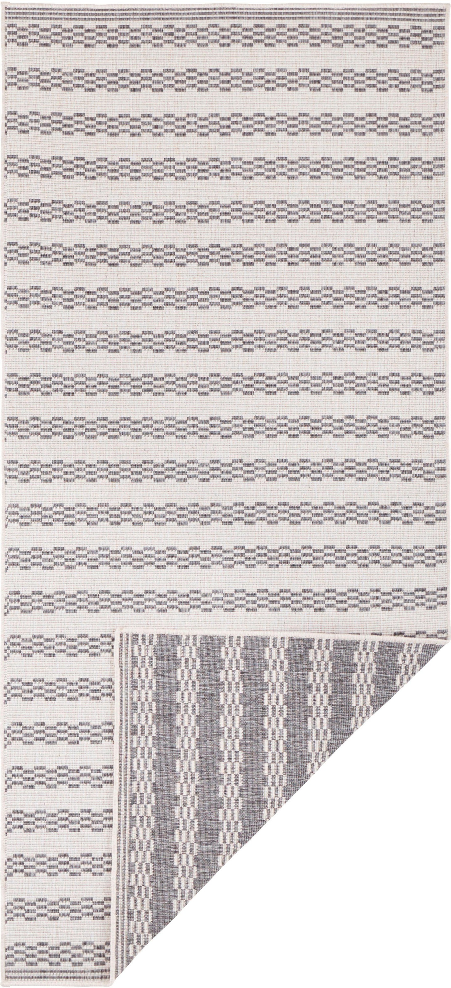 freundin Home Collection Läufer »Oak«, rechteckig, 5 mm Höhe, In-& Outdoor, Teppich, Wetterfest, Balkon, Garten, Wohnzimmer, Modern