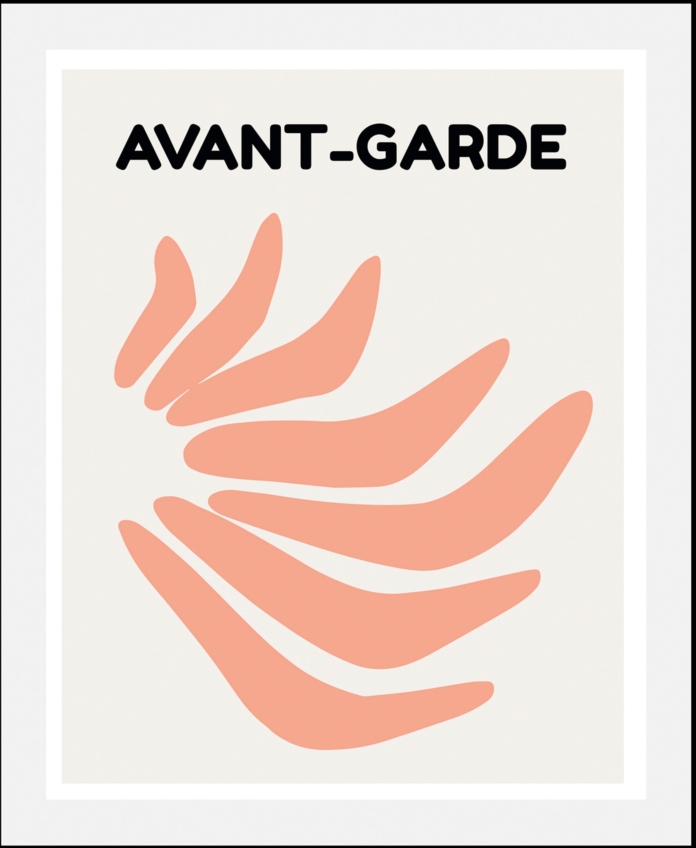 queence Bild "Avant-Garde III" 1 Stk. tlg. gerahmt
