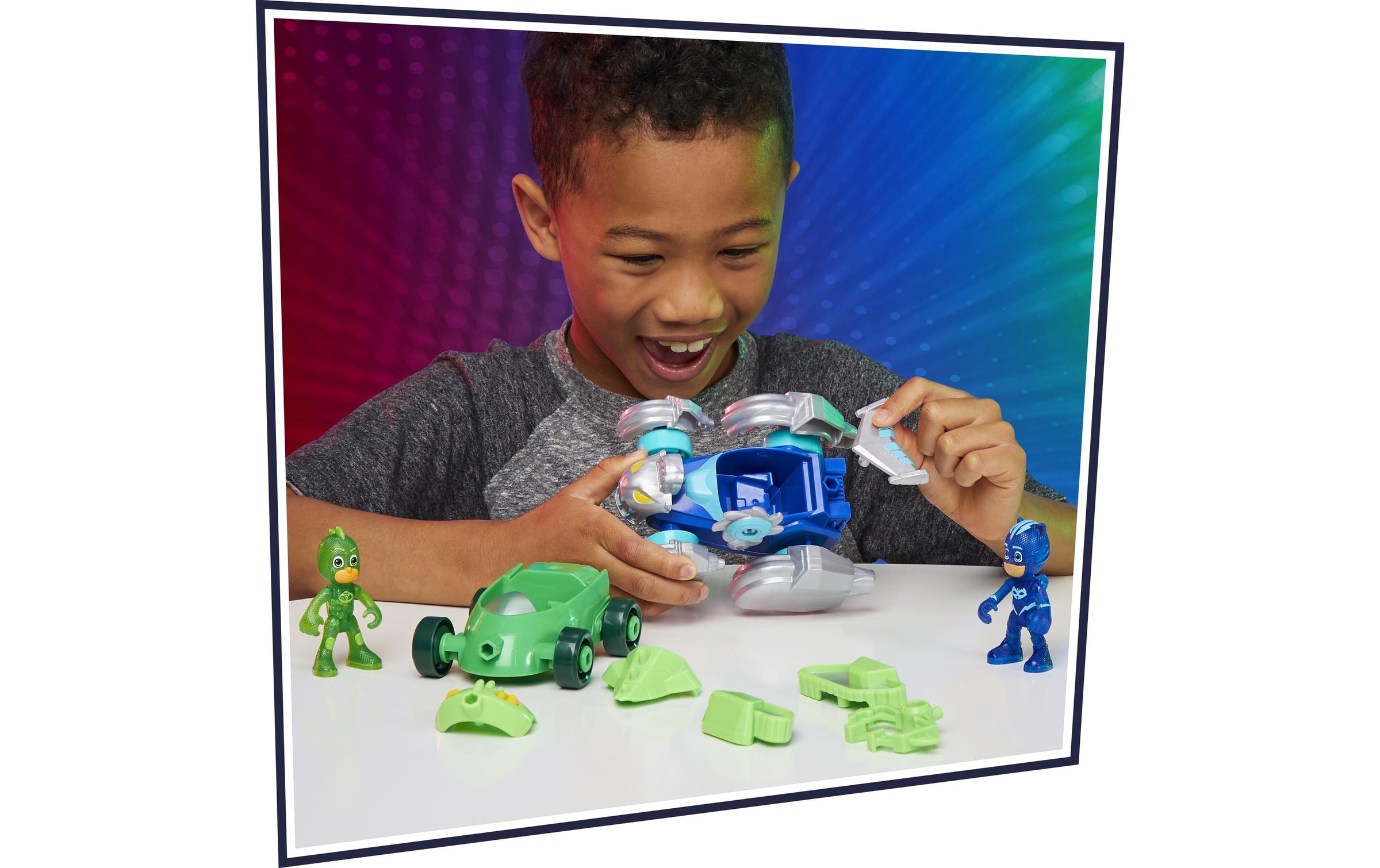 Hasbro Spielzeug-Auto »Masks PJ Späher mit Hero-ID«