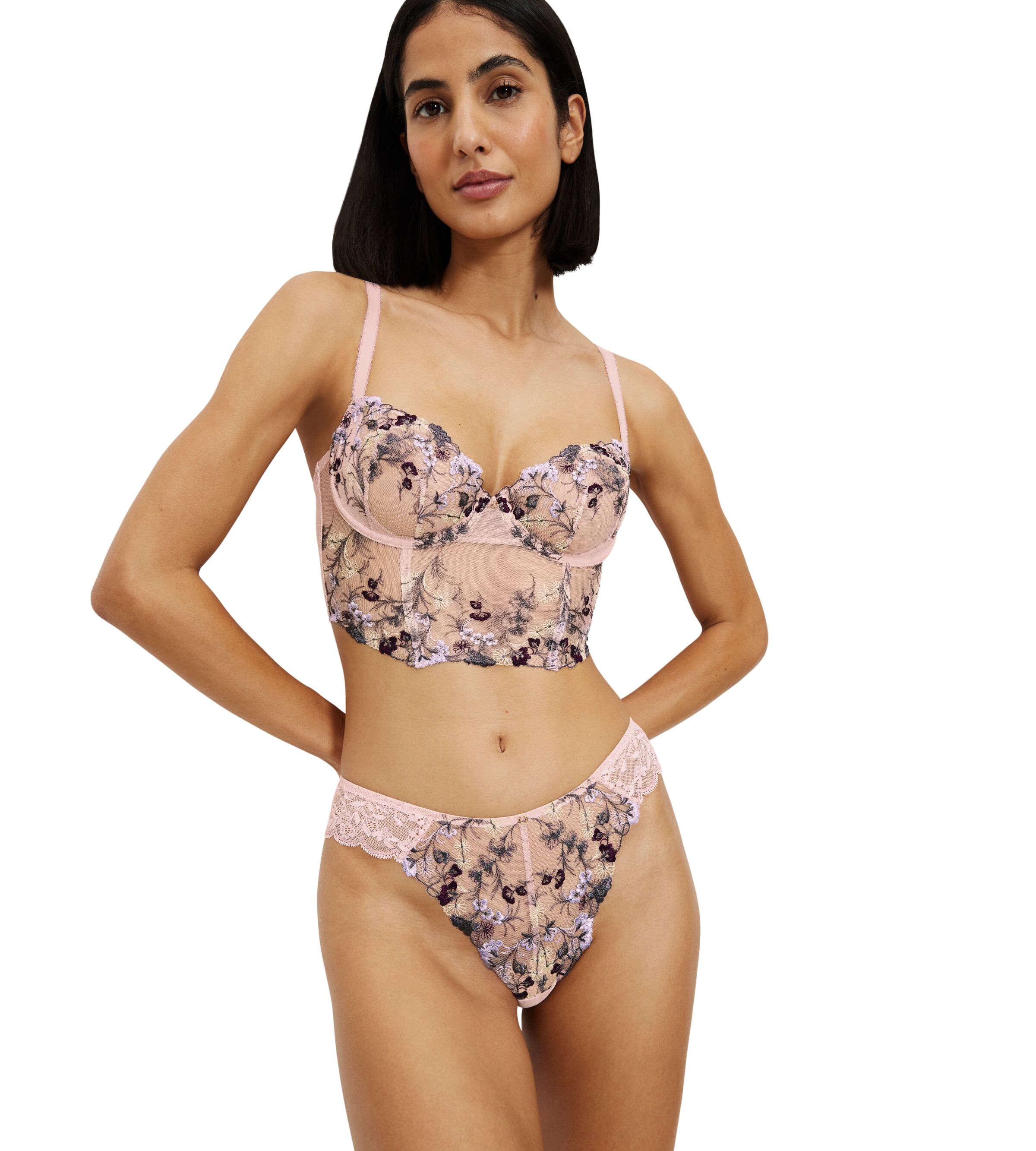 Triumph Longline-BH »Sensual Spotlight Wired Corset«, mit Stickerei