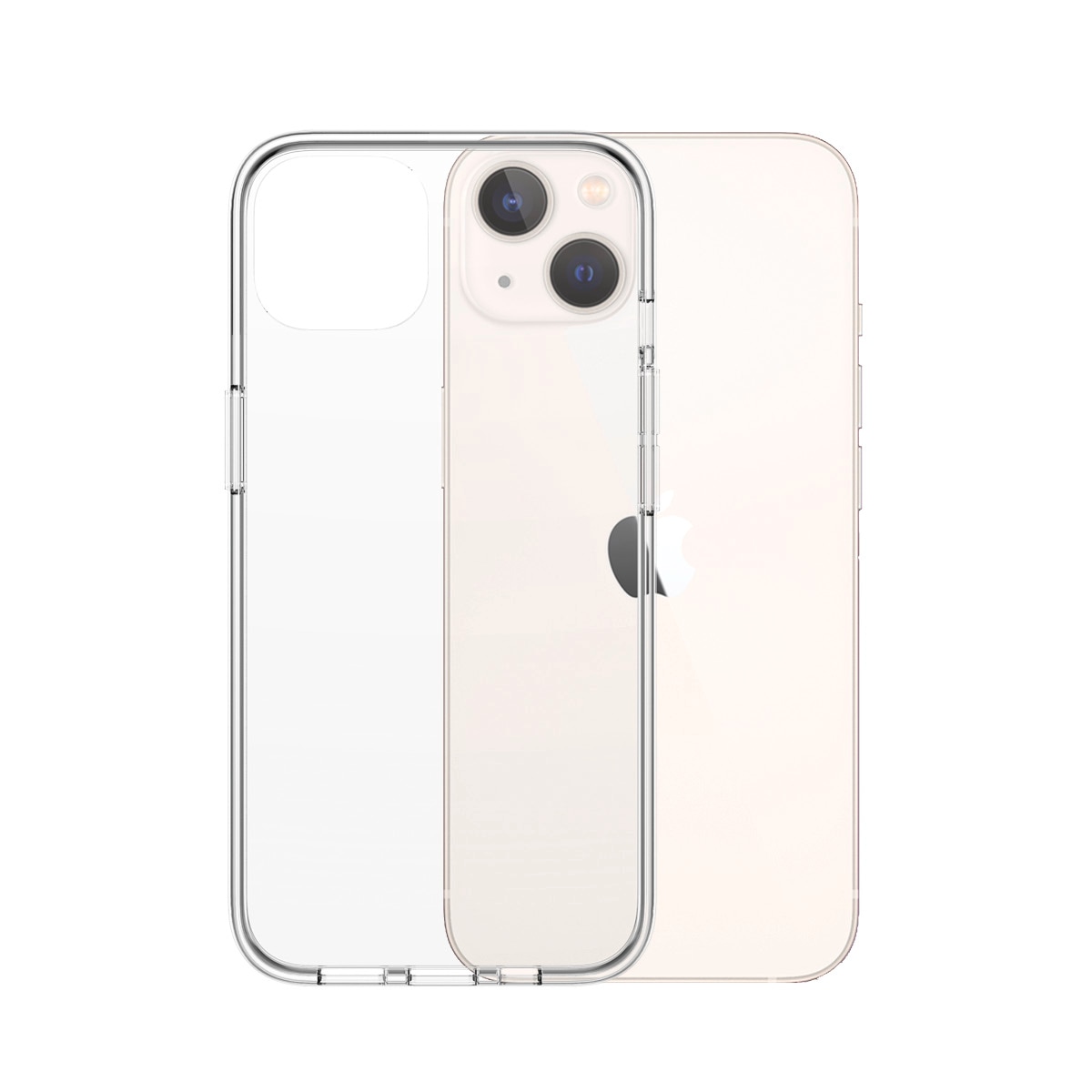 PanzerGlass Handyhülle »ClearCase für Apple iPhone 13«, iPhone 13, Backcover, Schutzhülle, Handyschutzhülle, Case, Schutzcase, stossfest