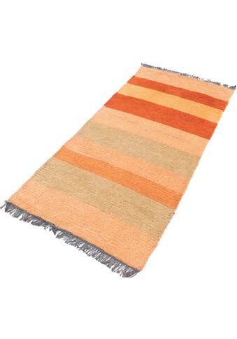 morgenland Wollteppich »Nepal Teppich handgeknüpft mehrfarbig«, rechteckig, 18 mm... kaufen