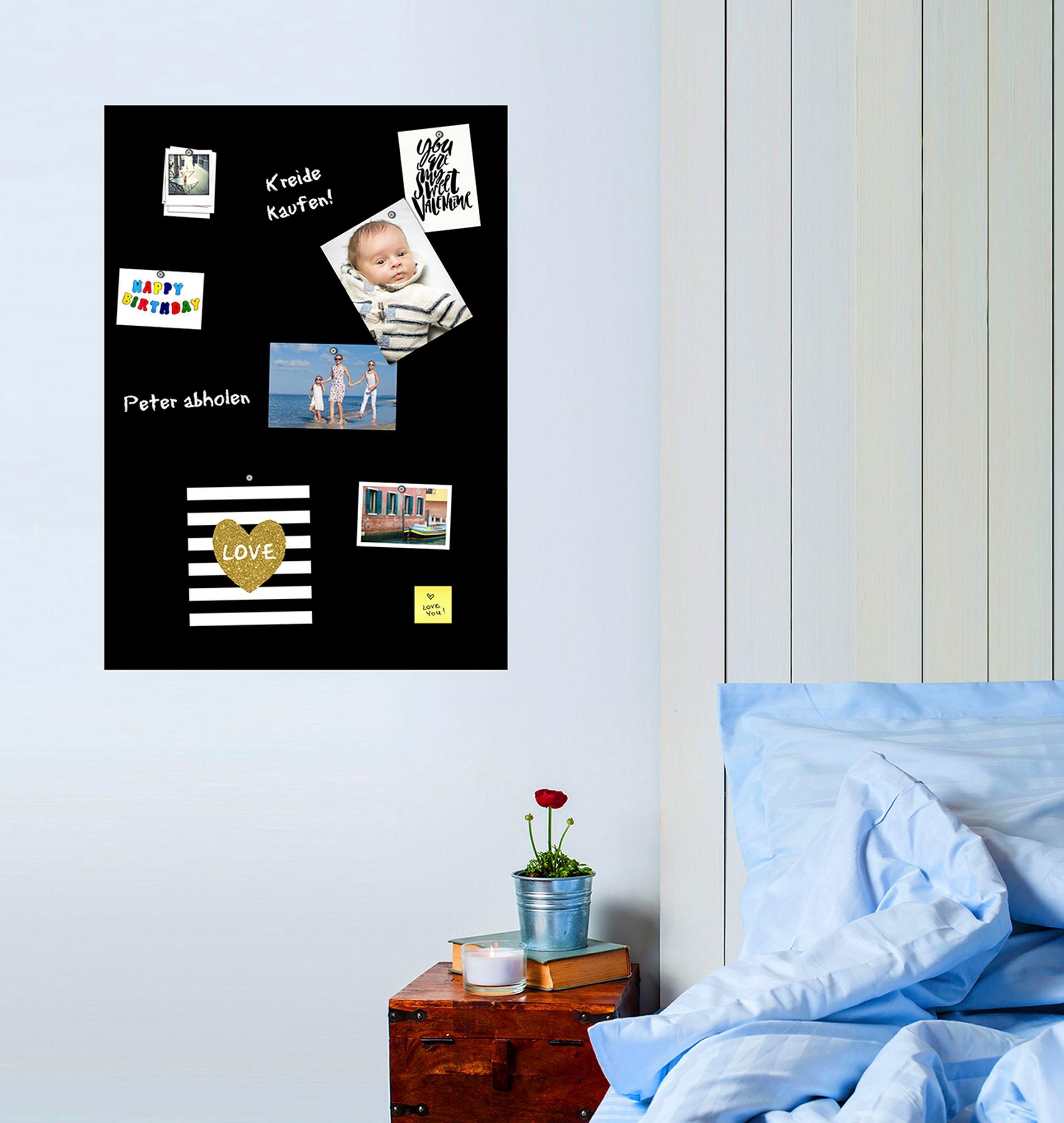 queence Tafelfolie "Magnetisches Memo-Board" magnetische Tafelfolie, Tafel, selbstklebend