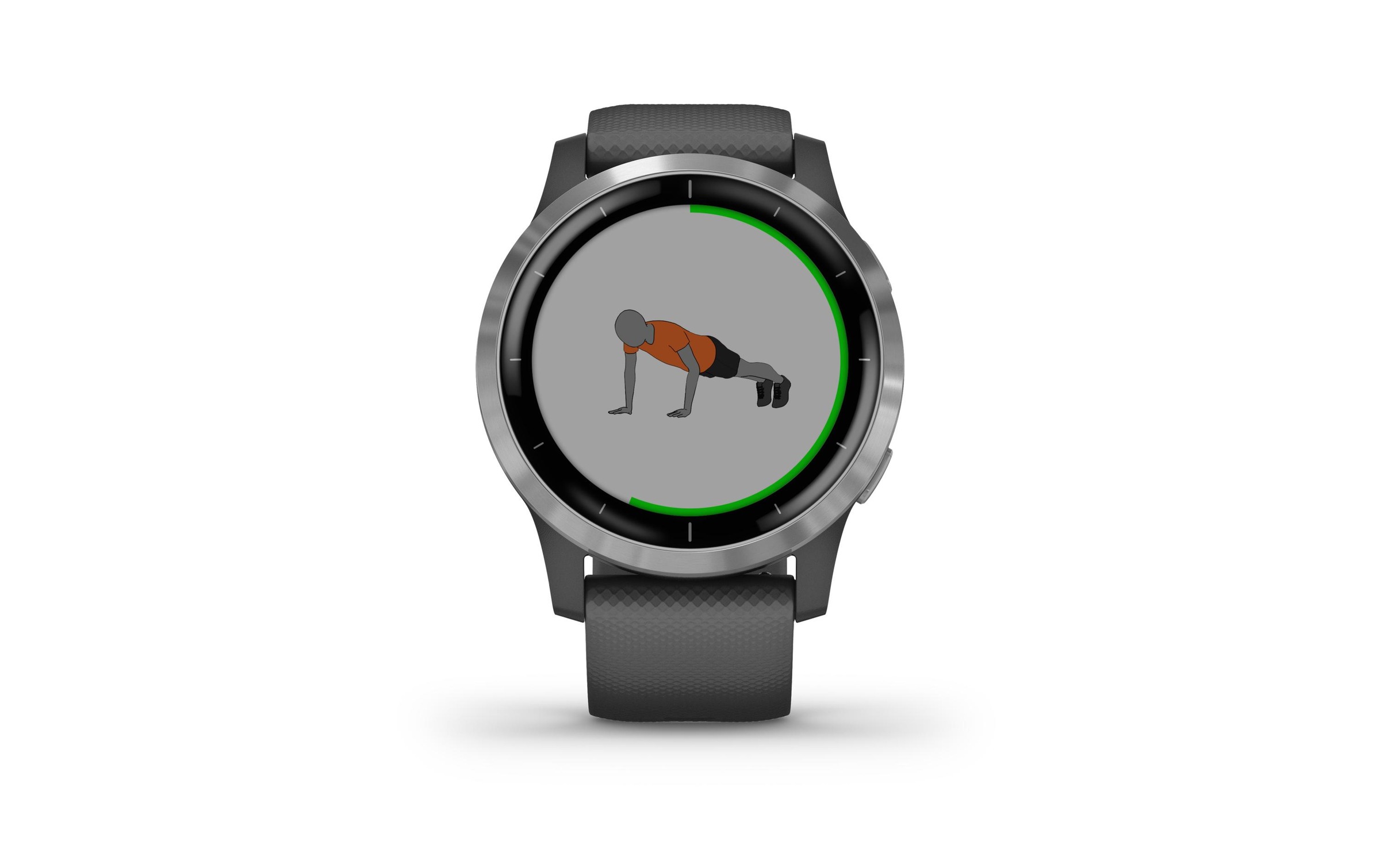 Garmin Fitnessuhr »Vivoactive 4«, (3,3 cm / 1,3 Zoll), Garmin,)