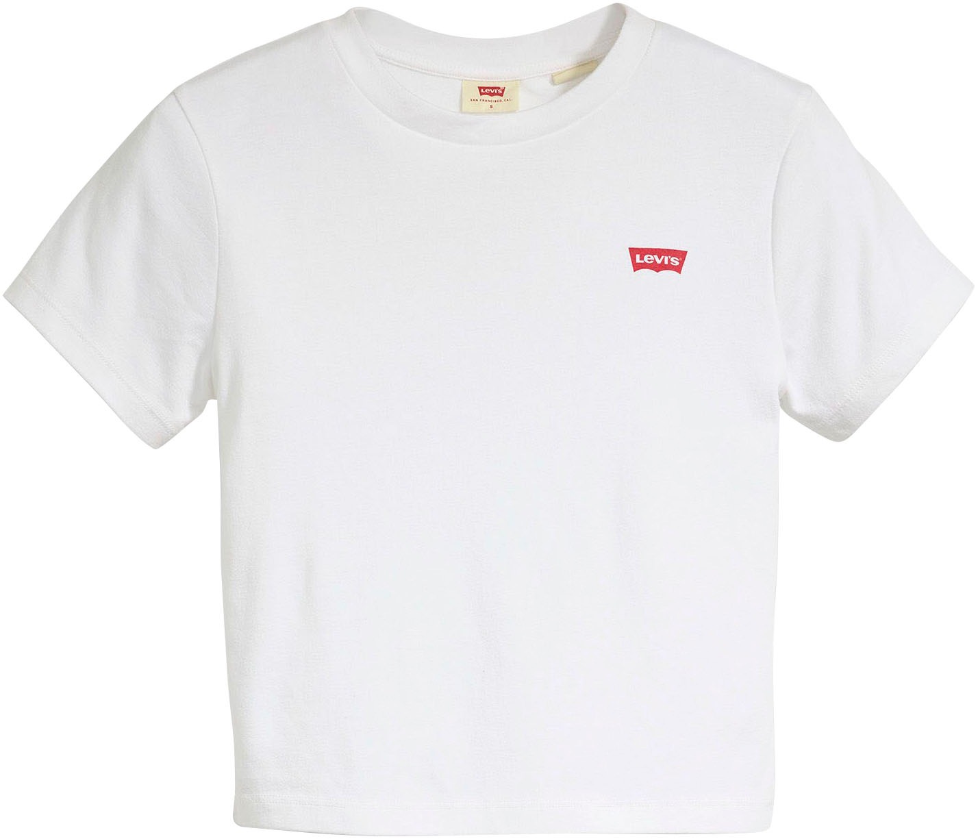 Levi's® T-Shirt »ESSENTIAL SPORTY«, in Feinripp- Qualität