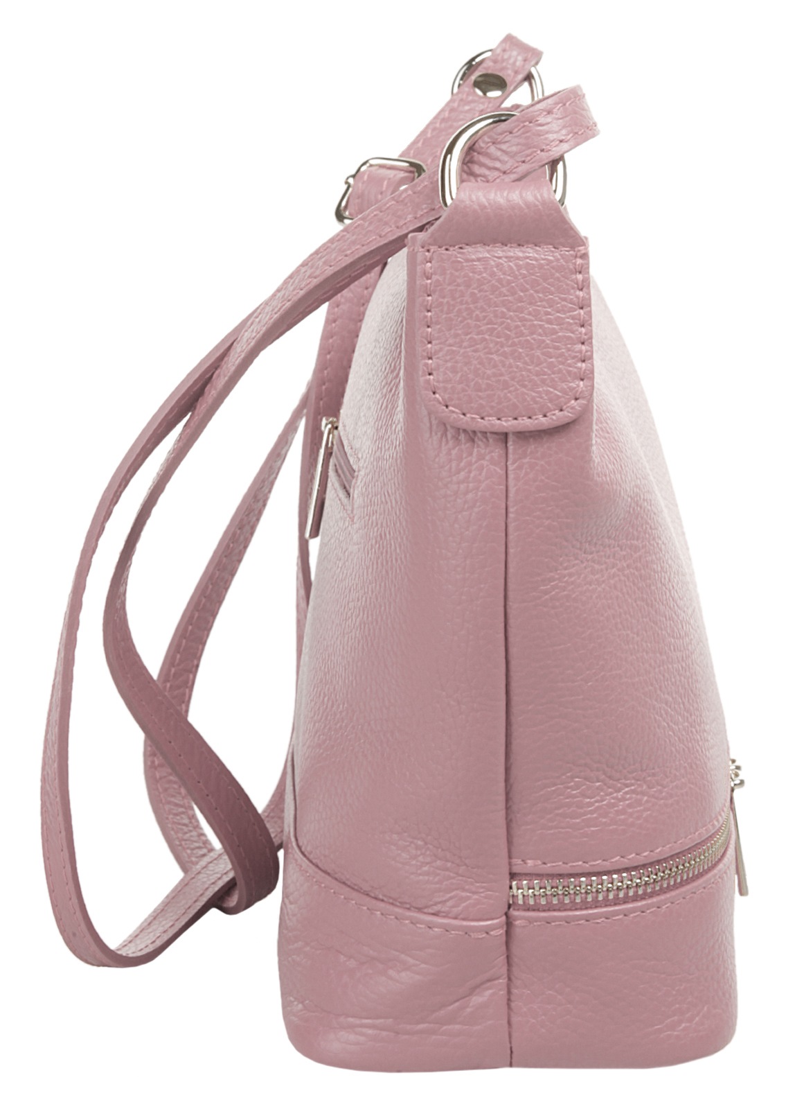 Cluty Umhängetasche, echt Leder, Made in Italy