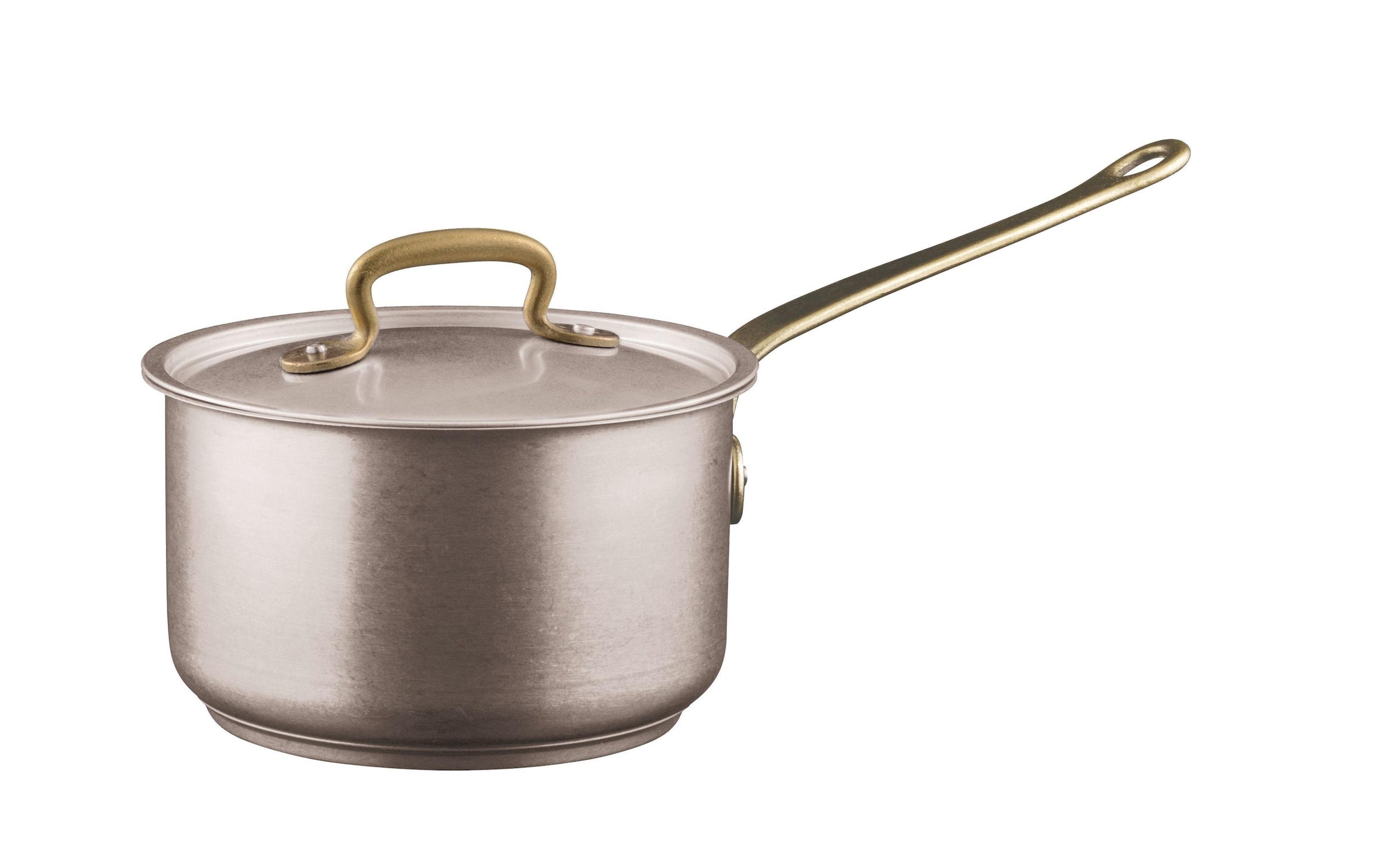 Sambonet Vintage Quarzo Nero Stielkasserolle – 18 Cm, Aluminium Mit Antihaft-Beschichtung, Spülmaschinenfest