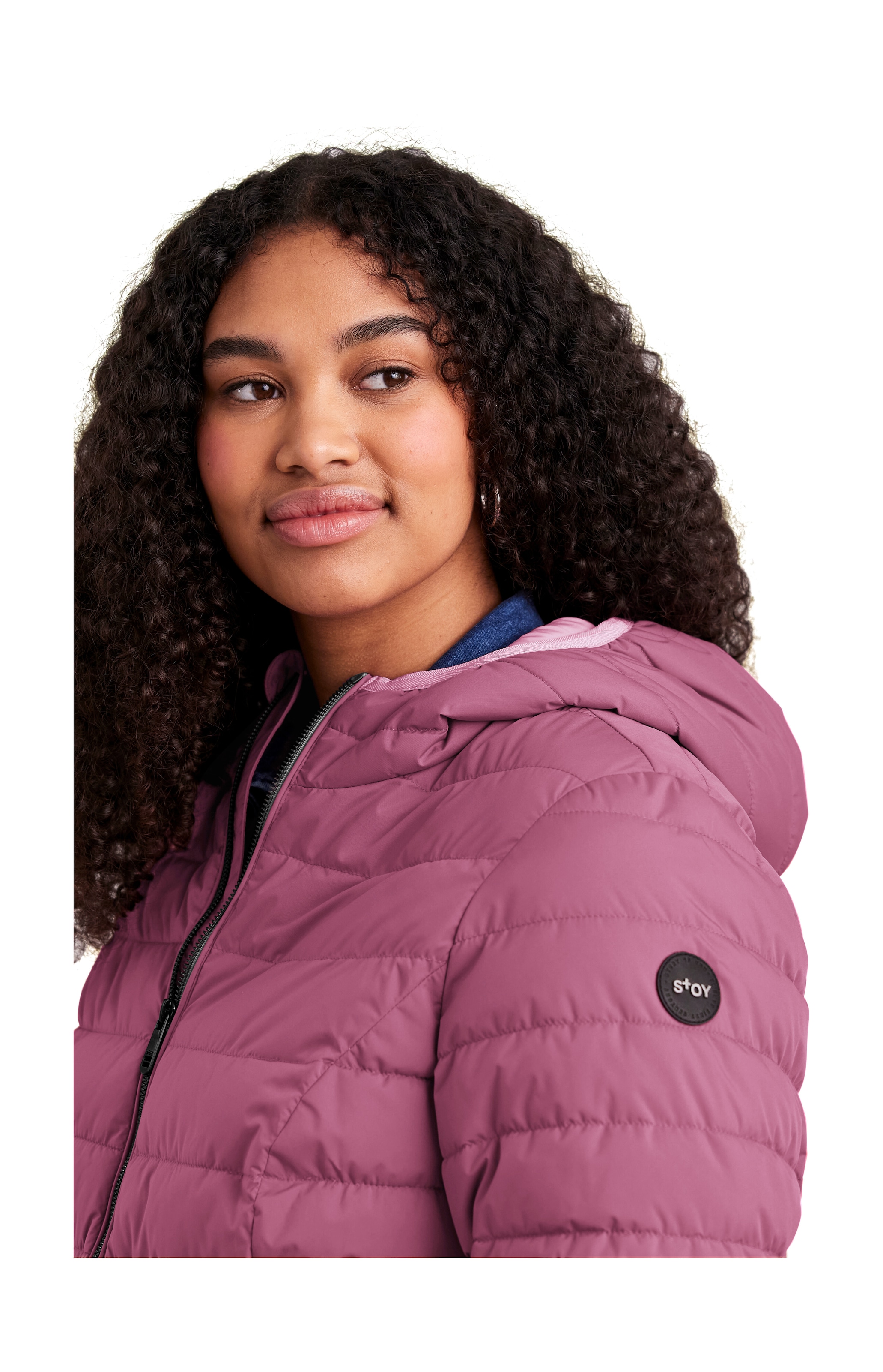 STOY Steppjacke »STS 3 WMN QLTD JCKT«, atmungsaktive, wasserabweisende Damen Steppjacke in grossen Grössen
