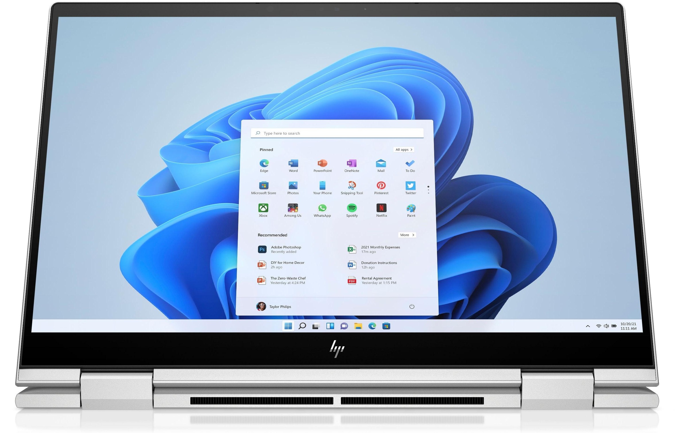 HP Convertible Notebook »HP ENVY x360 13-BF0740NZ, 44998 Silver«, / 13,3 Zoll, Intel