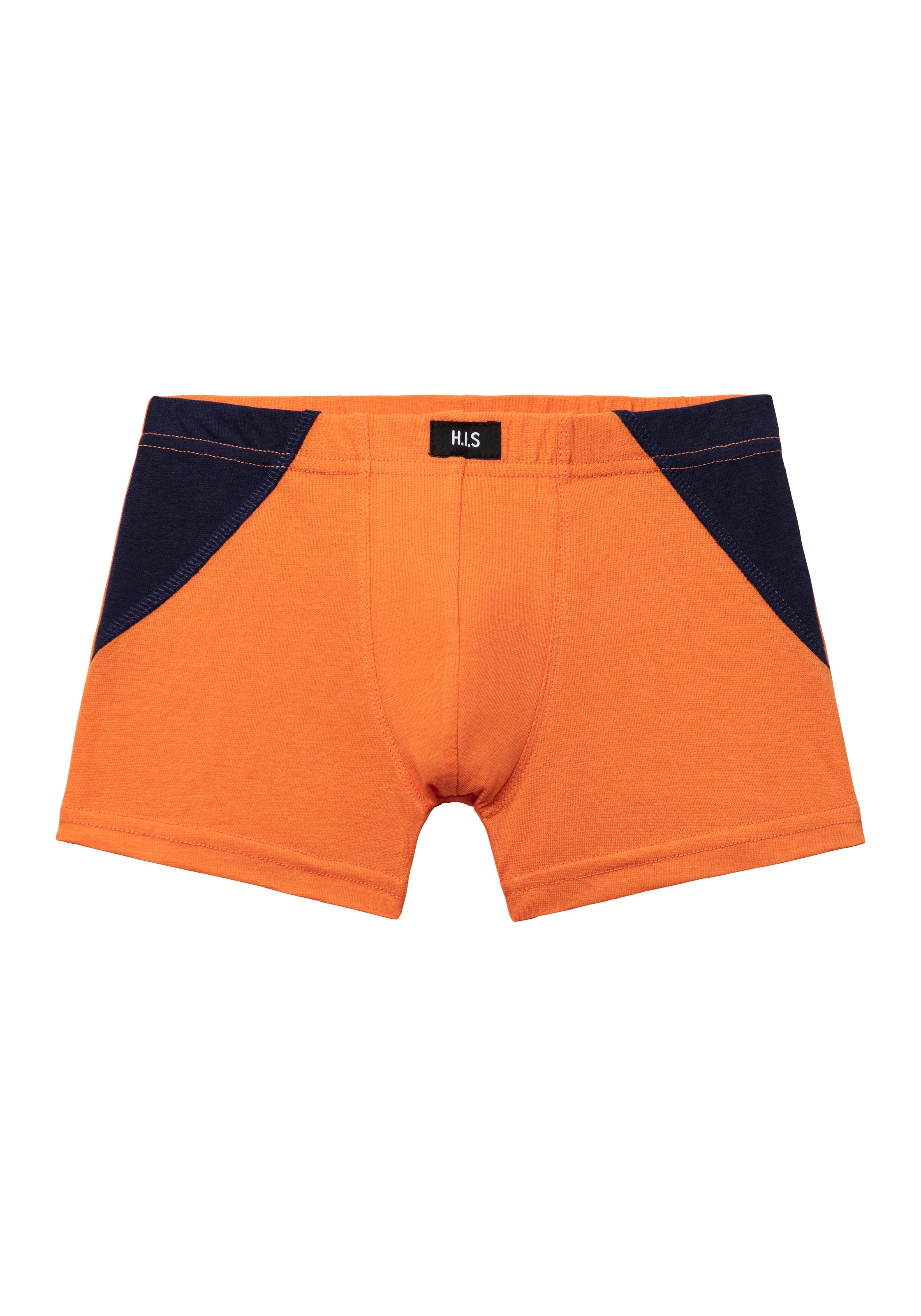 H.I.S Boxer "Boxershorts für Jungen" Packung, 4 Stk. mit Colorblocking, Baumwollmischung
