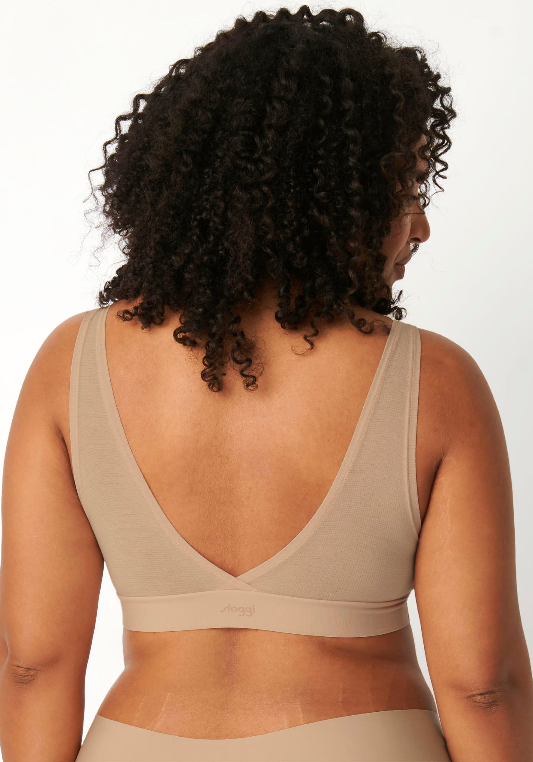 sloggi Bralette »GO Allround«, One Size, hohe Elastizität, breites Unterbrustband, sportiver Look
