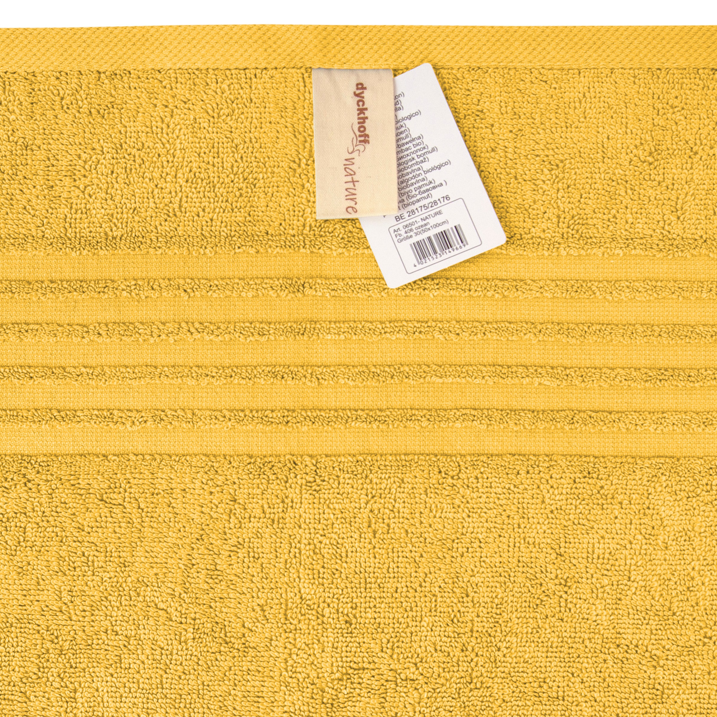 Dyckhoff Handtuch Set »Nature«, Set, 3 tlg., Frottier, 3er Set: 2x Handtücher, je 50 x 100 cm & 1x Badetuch 70 x 140 cm