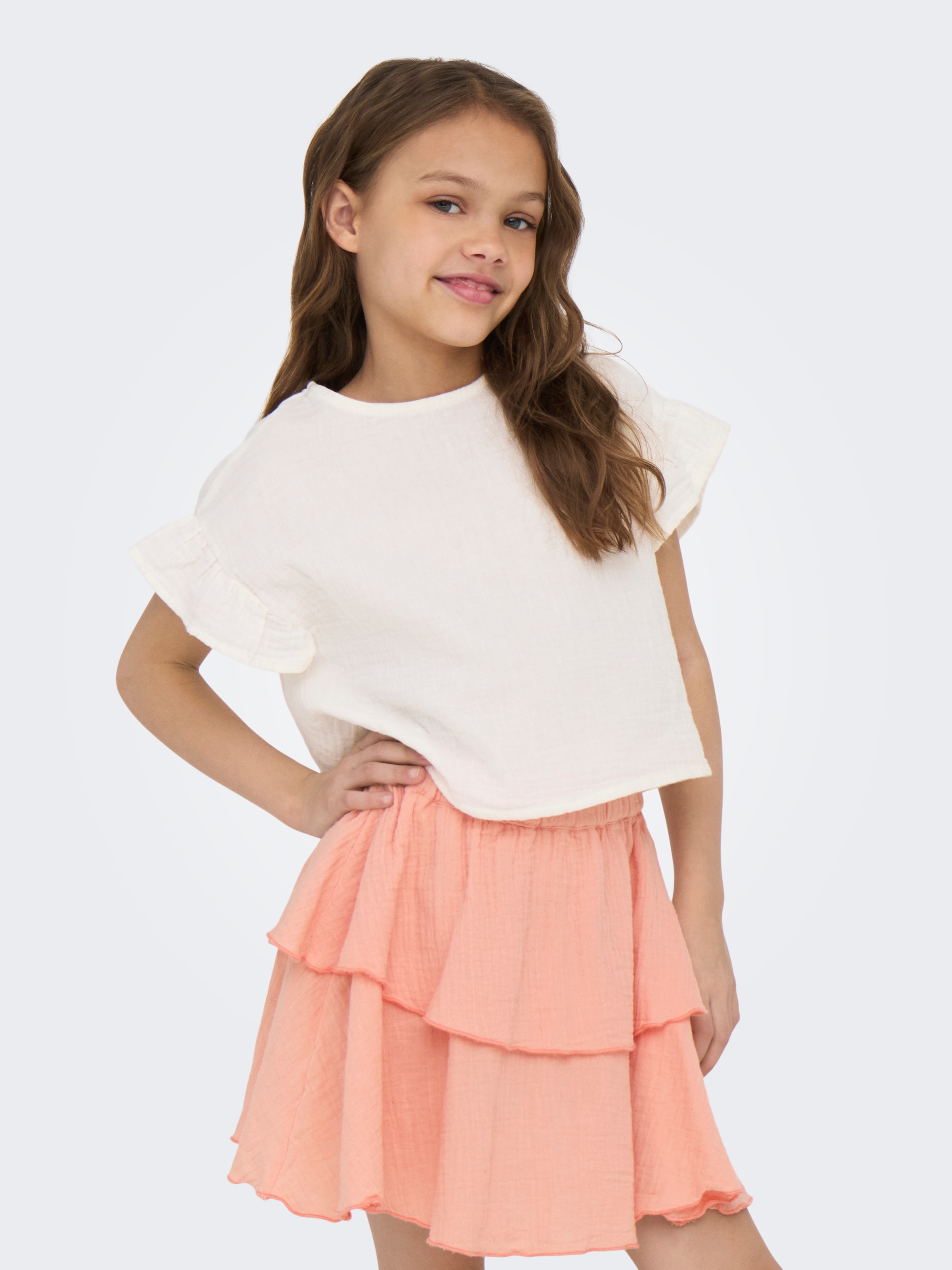KIDS ONLY Sommerrock »KOGTHYRA LIFE LAYERED SKIRT WVN«