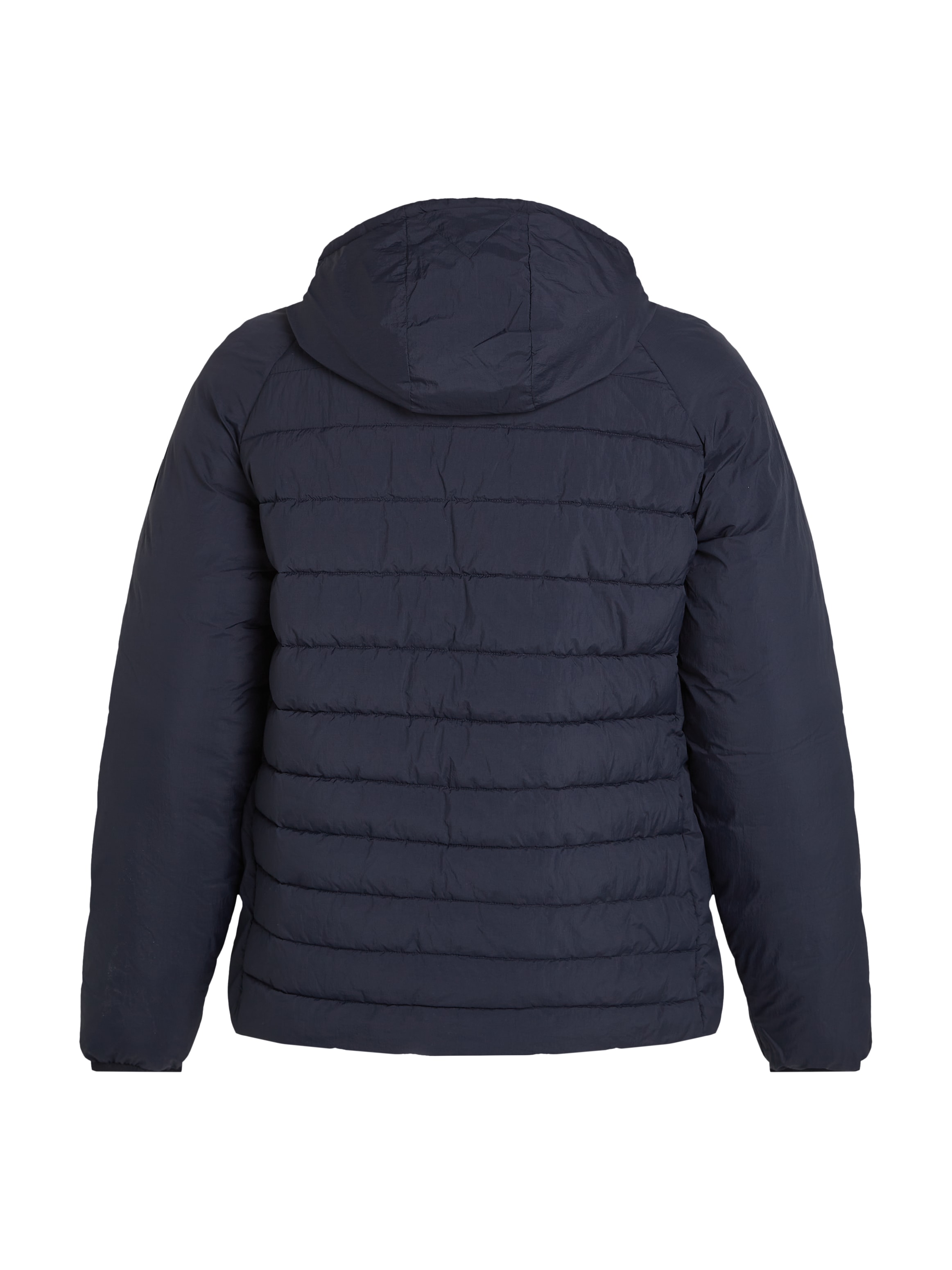 Tommy Hilfiger Big & Tall Steppjacke »BT-MIX QUILT HOODED JACKET-B«, mit Kapuze, in Grossen Grössen, Logostickerei