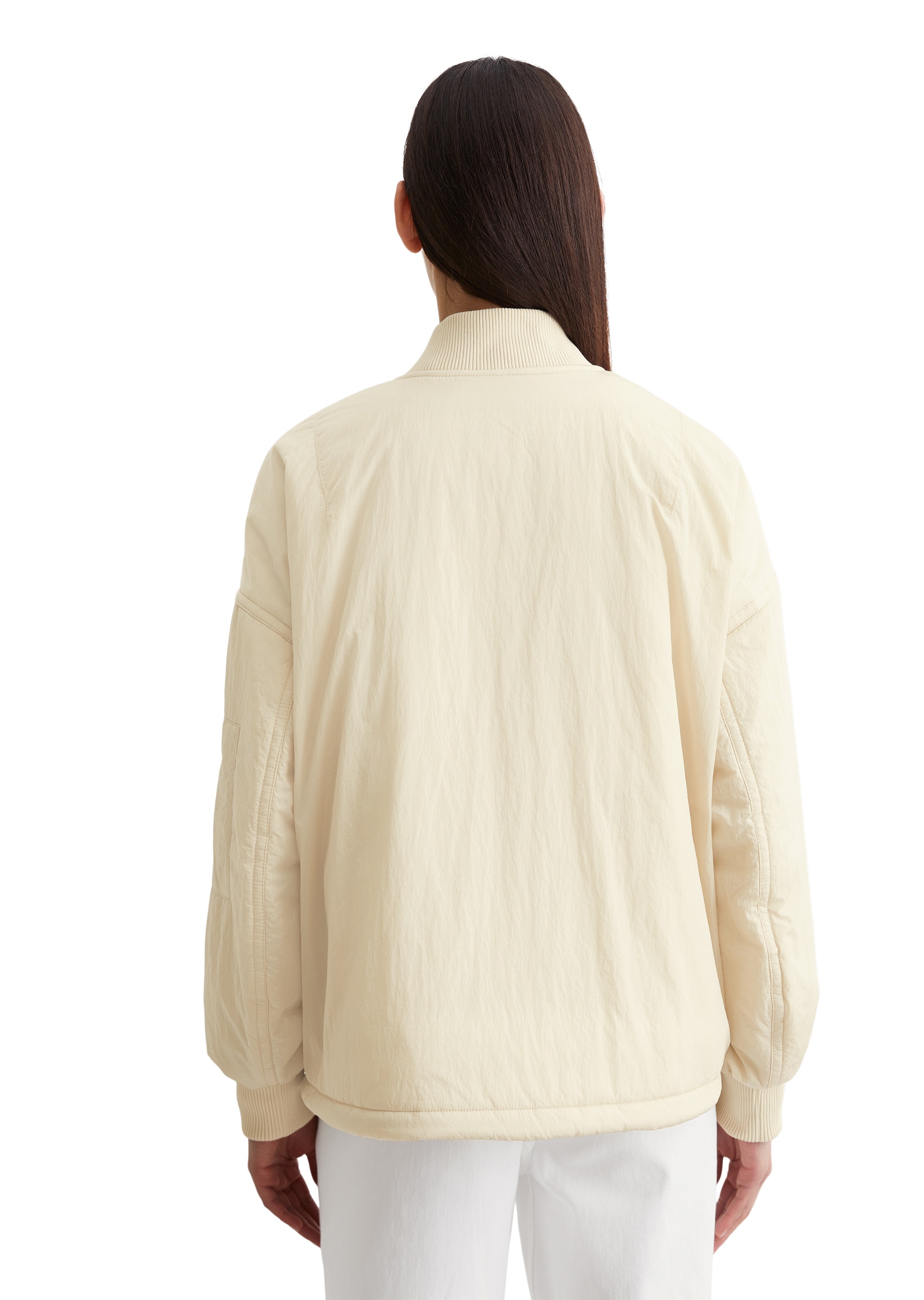 Marc O'Polo Blouson, aufgesetzten Armtasche mit Reissverschluss