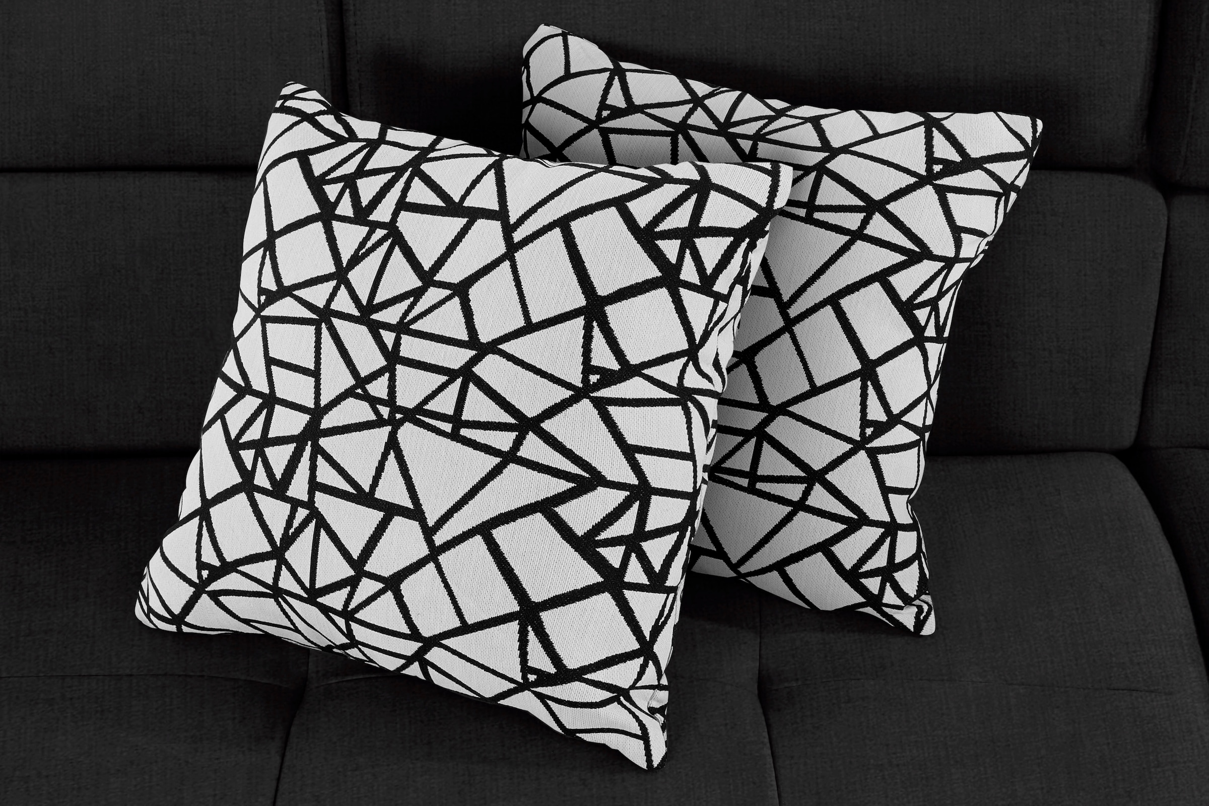 COTTA Ecksofa »Mia L-Form«, 3-tlg.-Kissen-Set, Recamiere, wahlweise mit oder ohne RGB-Beleuchtung
