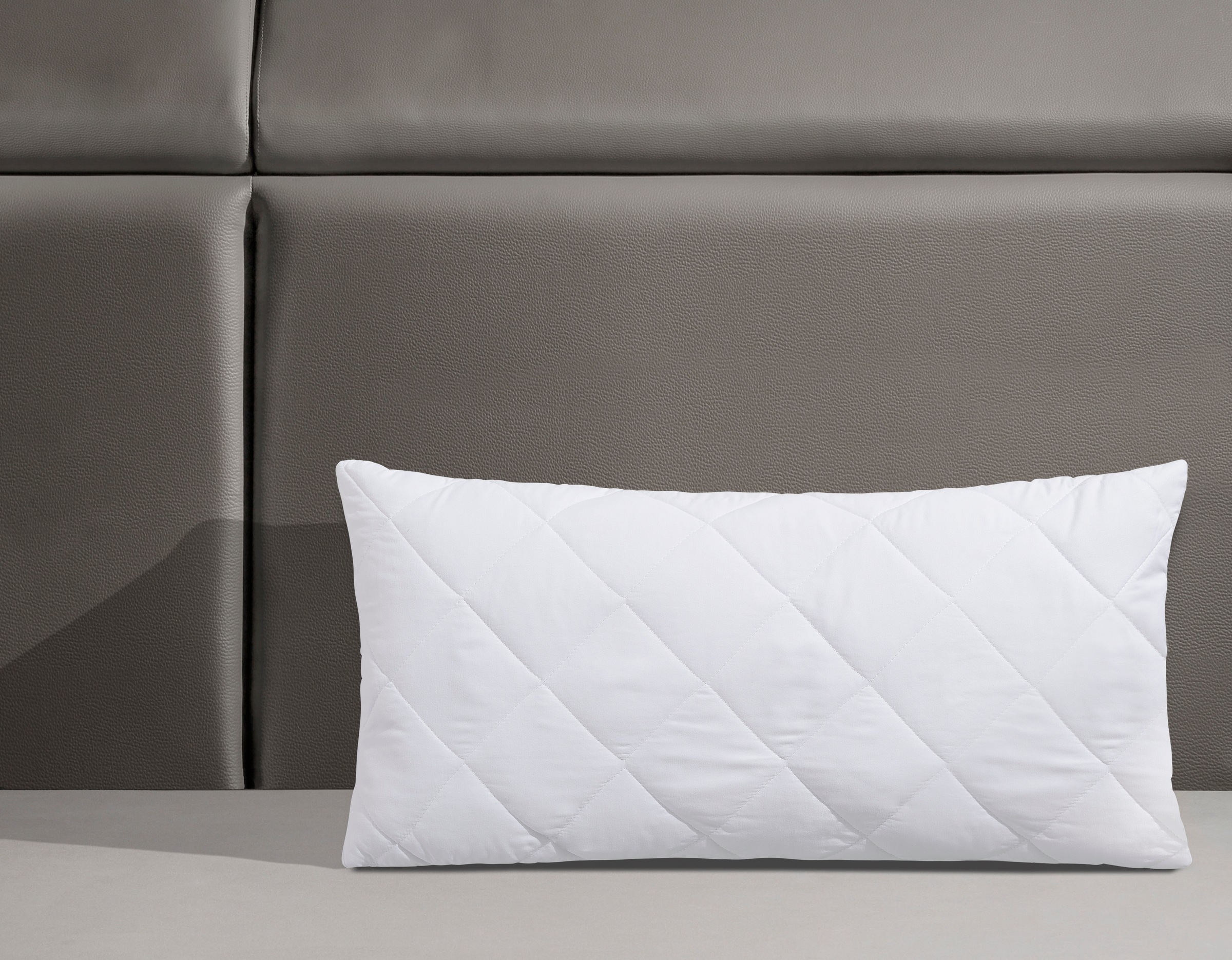 OTTO home Microfaserkissen "Microlux Kopfkissen 40x80 cm, 80x80 cm" Füllung: 3D-Faserbällchen 1 Stk. tlg. Kissen, in den Farben: weiß, blau, rosa & grün