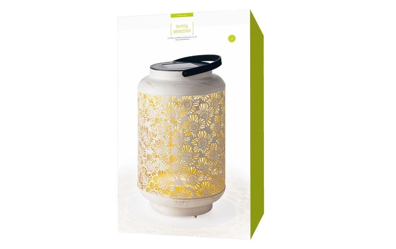 STT LED Gartenleuchte »Flower weiss«