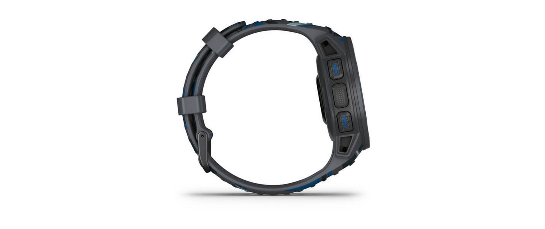 Garmin Smartwatch »GARMIN GPS-Sportuhr Instinct Solar«, (2,2 cm / 0,9 Zoll), Android Wear,)