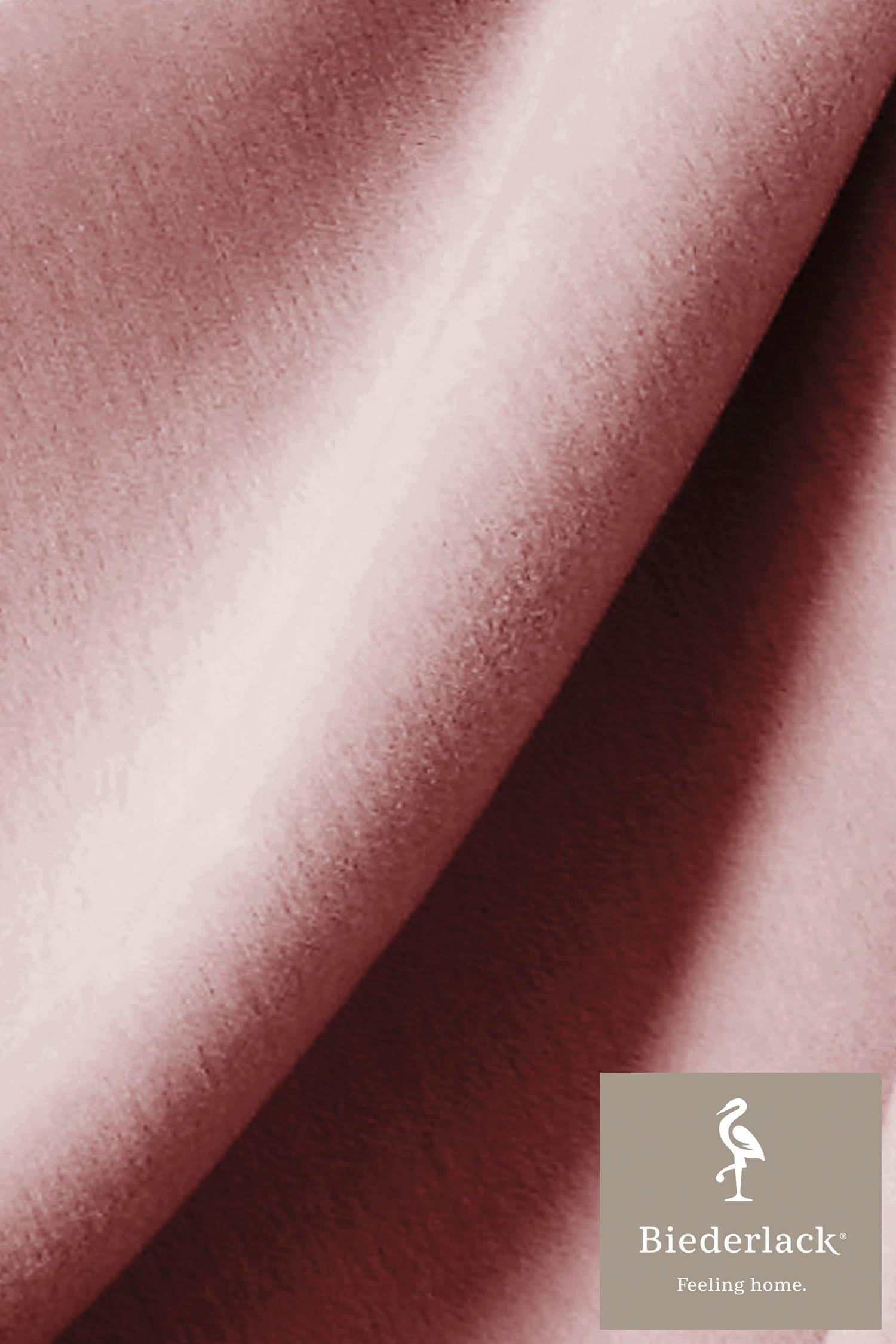 Biederlack Wohndecke »Squares«, im Uni Design, Kuscheldecke
