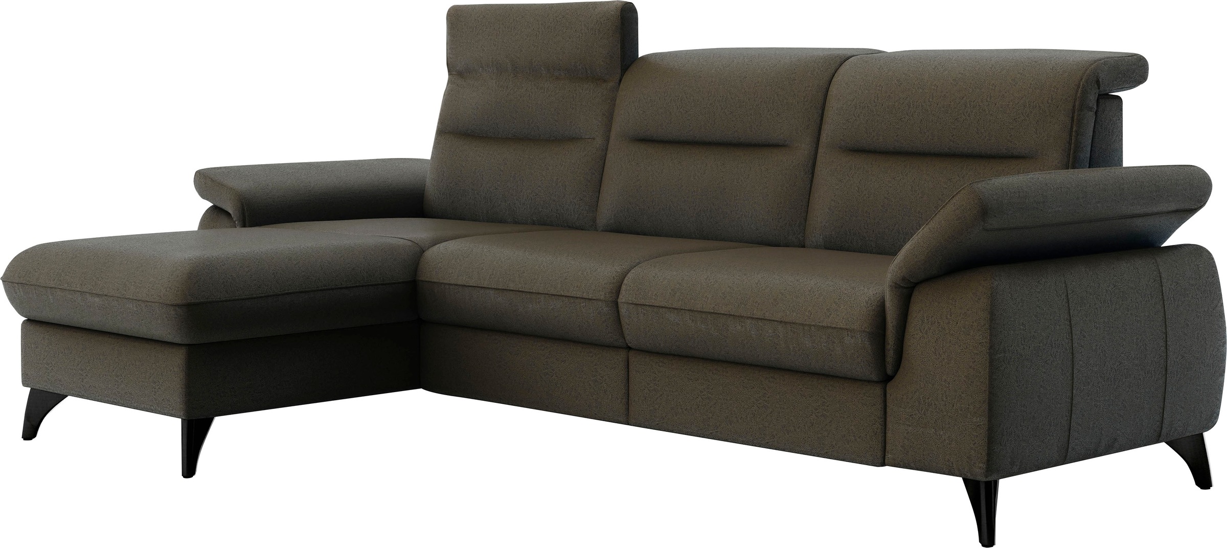 sit&more Ecksofa »Astoria L-Form«, wahlweise mit motorischer Relaxfunktion