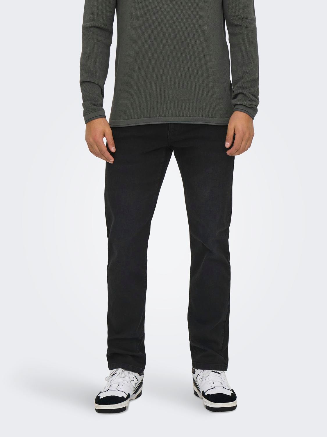 ONLY & SONS Regular-fit-Jeans »ONSWEFT REGULAR MAT DNM NOOS«