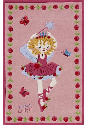 Prinzessin Lillifee Kinderteppich »LI-2200-01«, rechteckig, Konturschnitt, brillante... kaufen