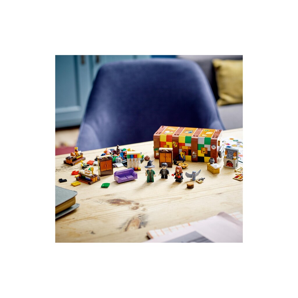 LEGO® Spielbausteine »Potter Hogwarts Zauberkasten«, (603 St.)