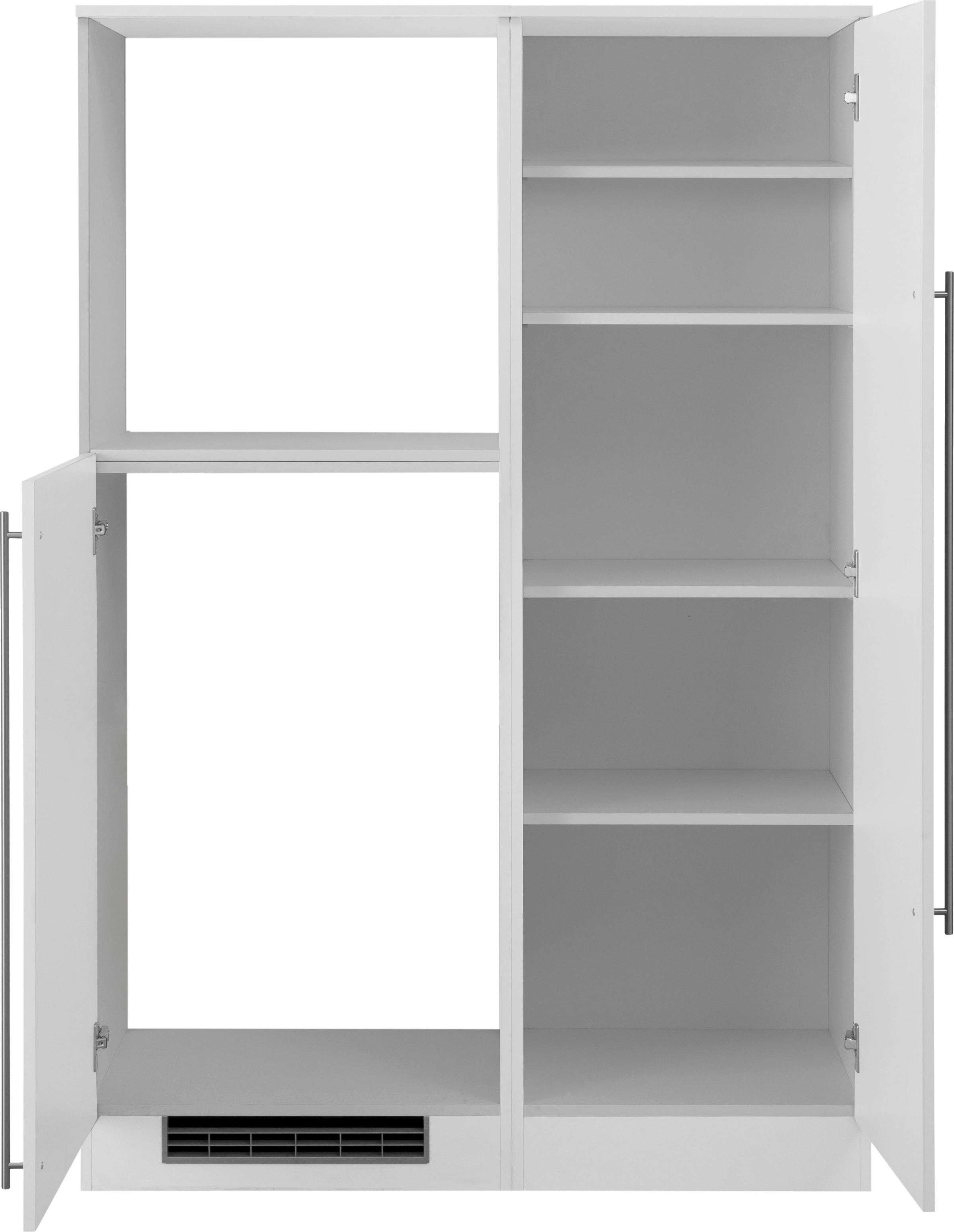 wiho Küchen Küche »Chicago«, Back-/Kühlmodul, wahlweise mit E-Geräten, Breite 110 cm