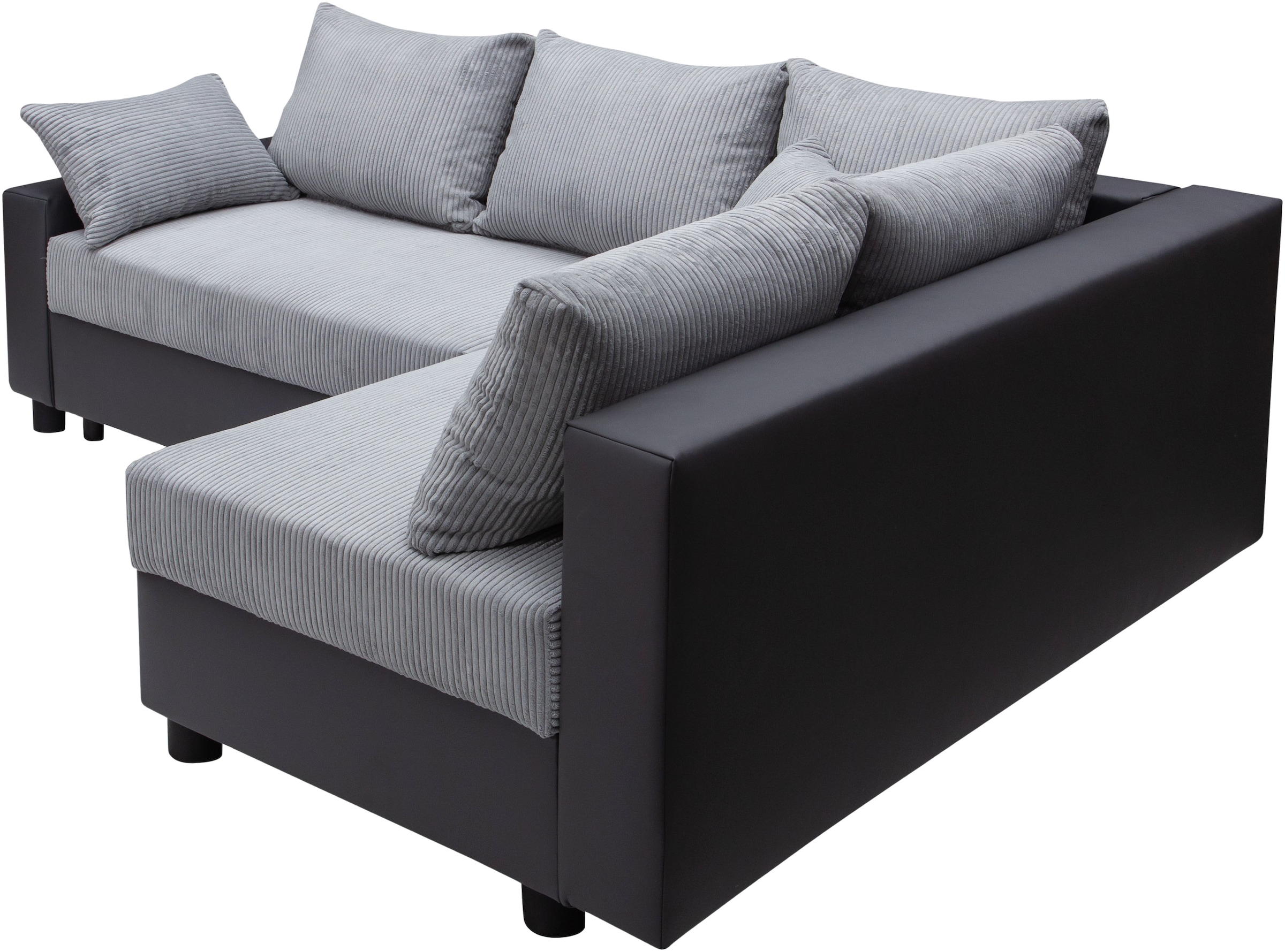 COLLECTION AB Ecksofa »30 Jahre Jubiläums-Modell Parma L-Form«, mit Schlaffunktion und Bettkasten, inklusive Kissen, Bonellfederkern