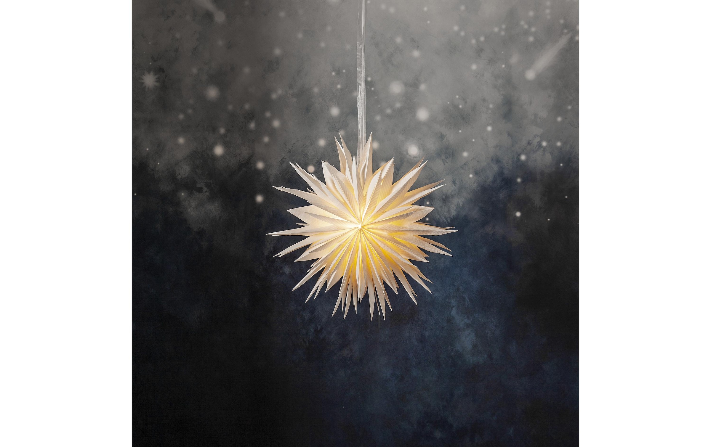 STAR TRADING Dekohänger »Cloud, 60 cm, Weiss«