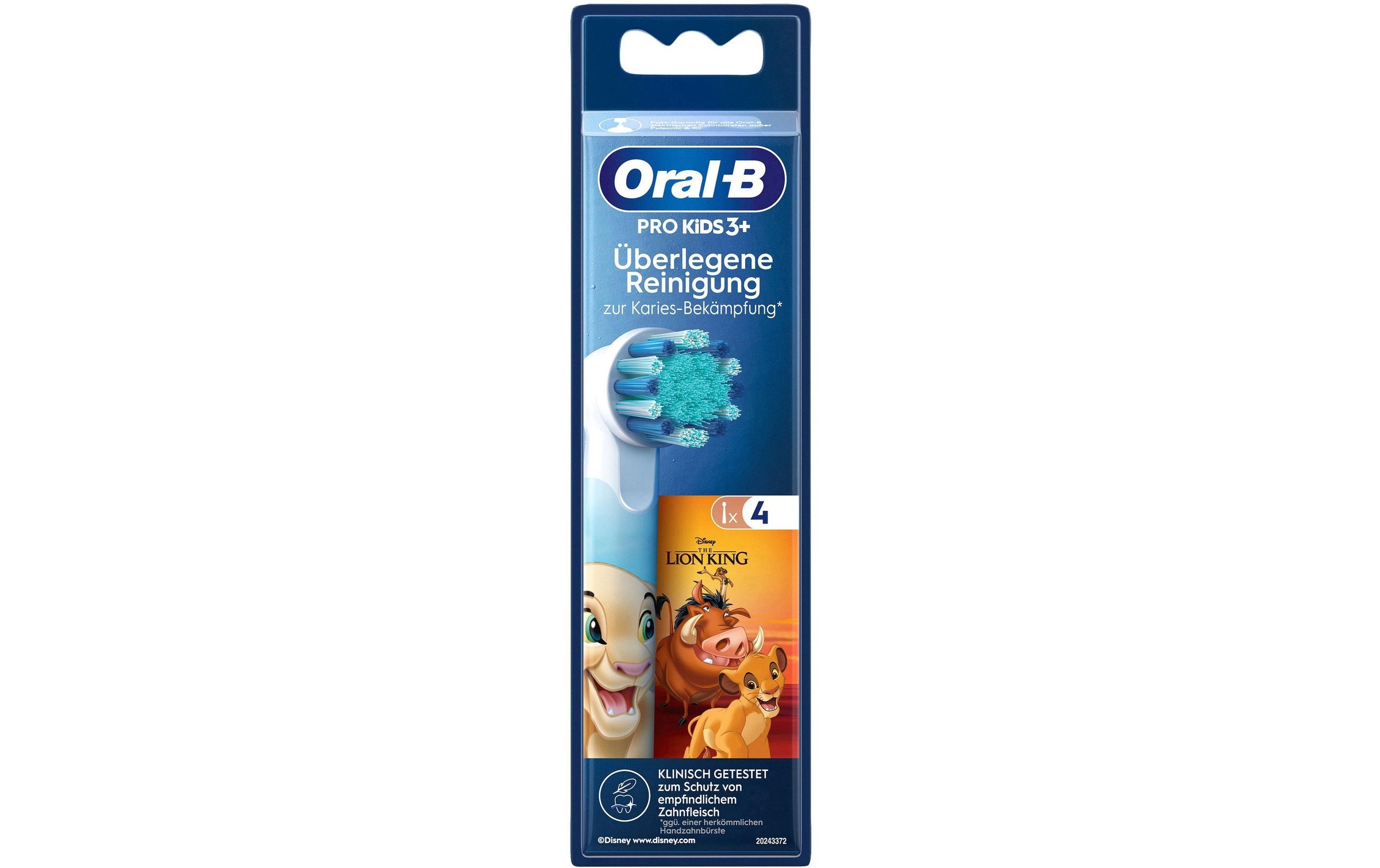 Oral-B Aufsteckbürste »Kids Lion King 4 Stück«