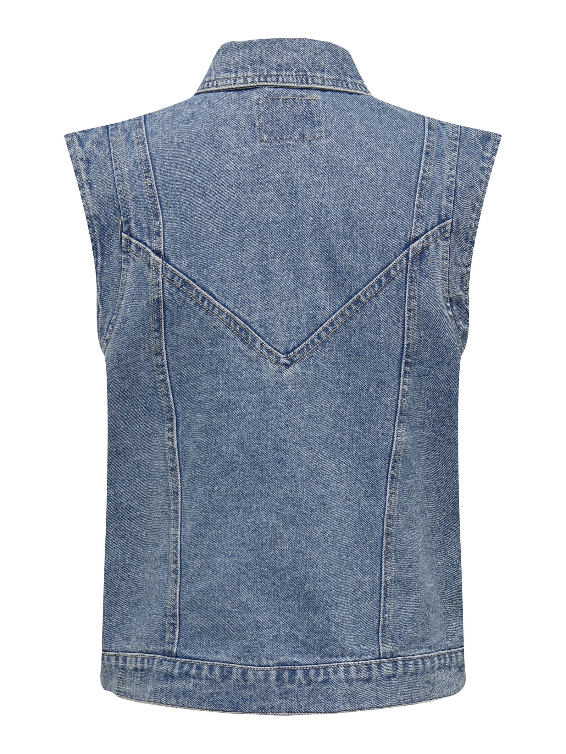 ONLY Jeansweste »ONLKENNEDY SL DNM WAISTCOAT BJ NOOS«