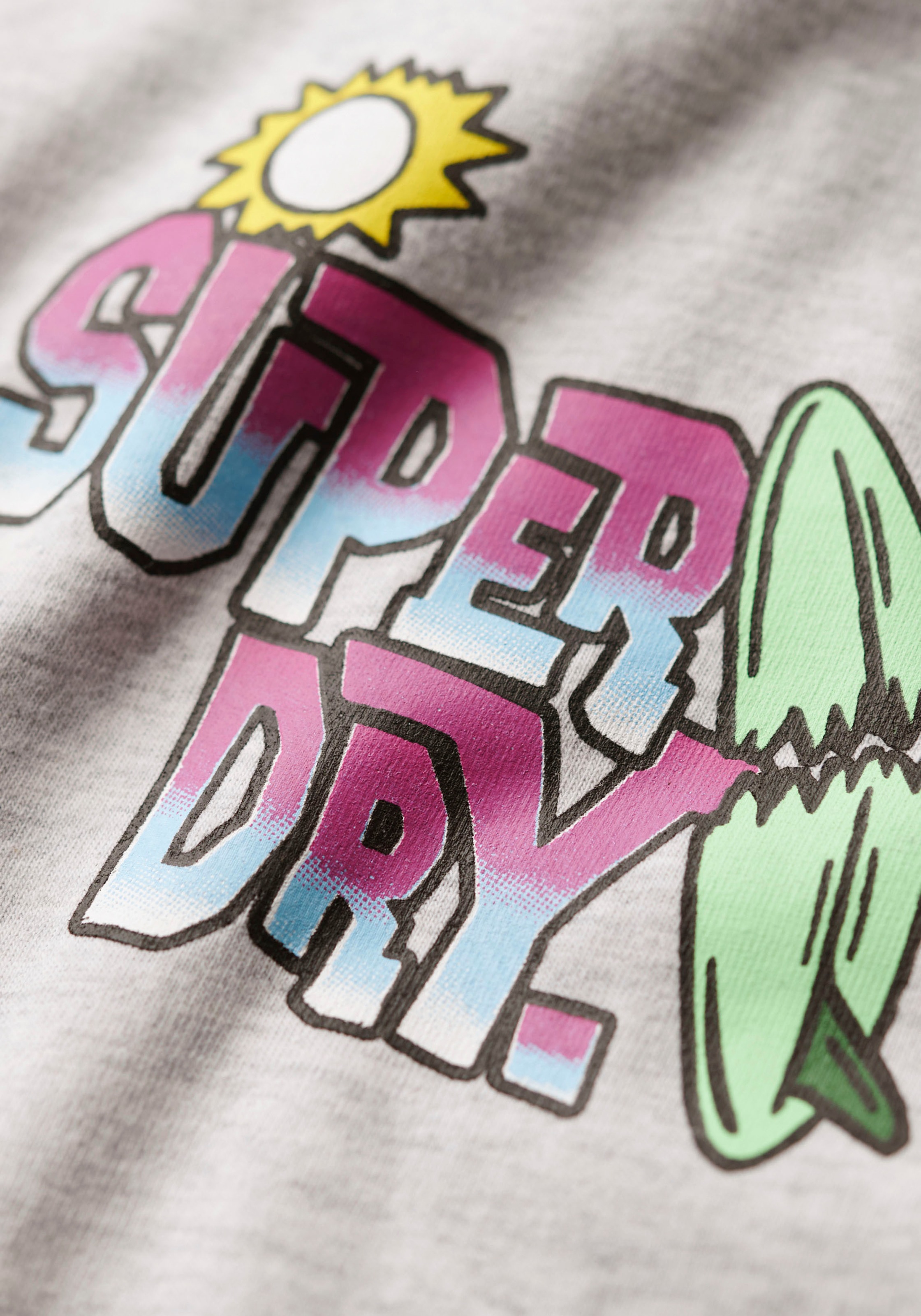 Superdry Print-Shirt »SD-NEON TRAVEL CHEST LOOSE TEE«