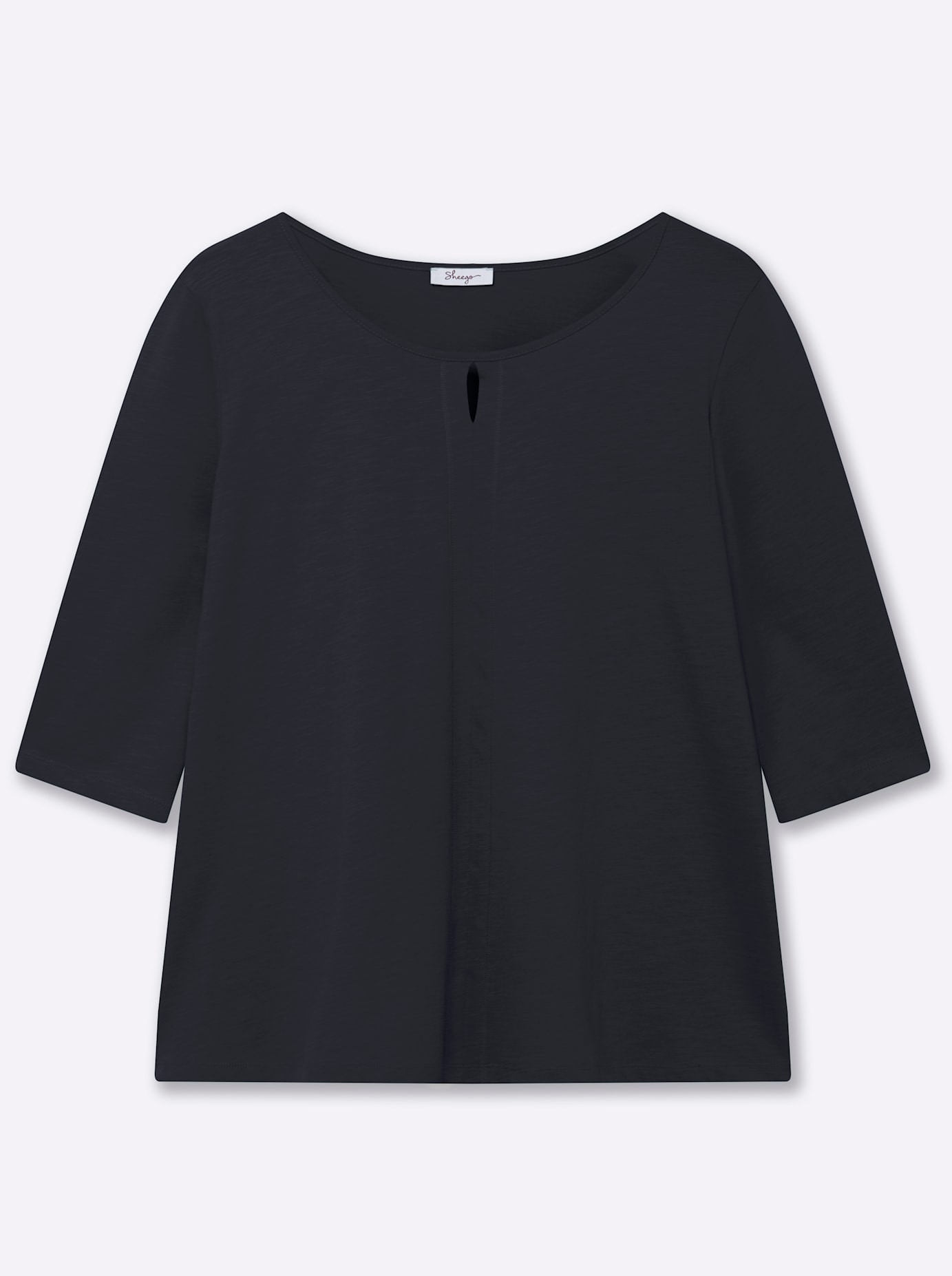 Sheego 3/4-Arm-Shirt »3/4-Arm-Shirt«, (1 tlg.)
