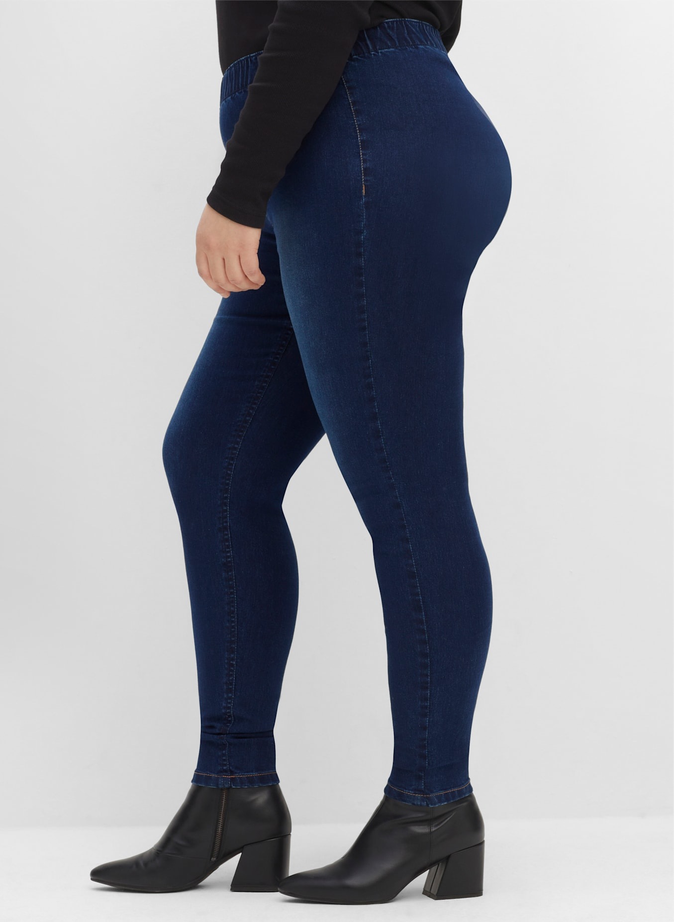 Sheego Jeansleggings, (1 tlg.)