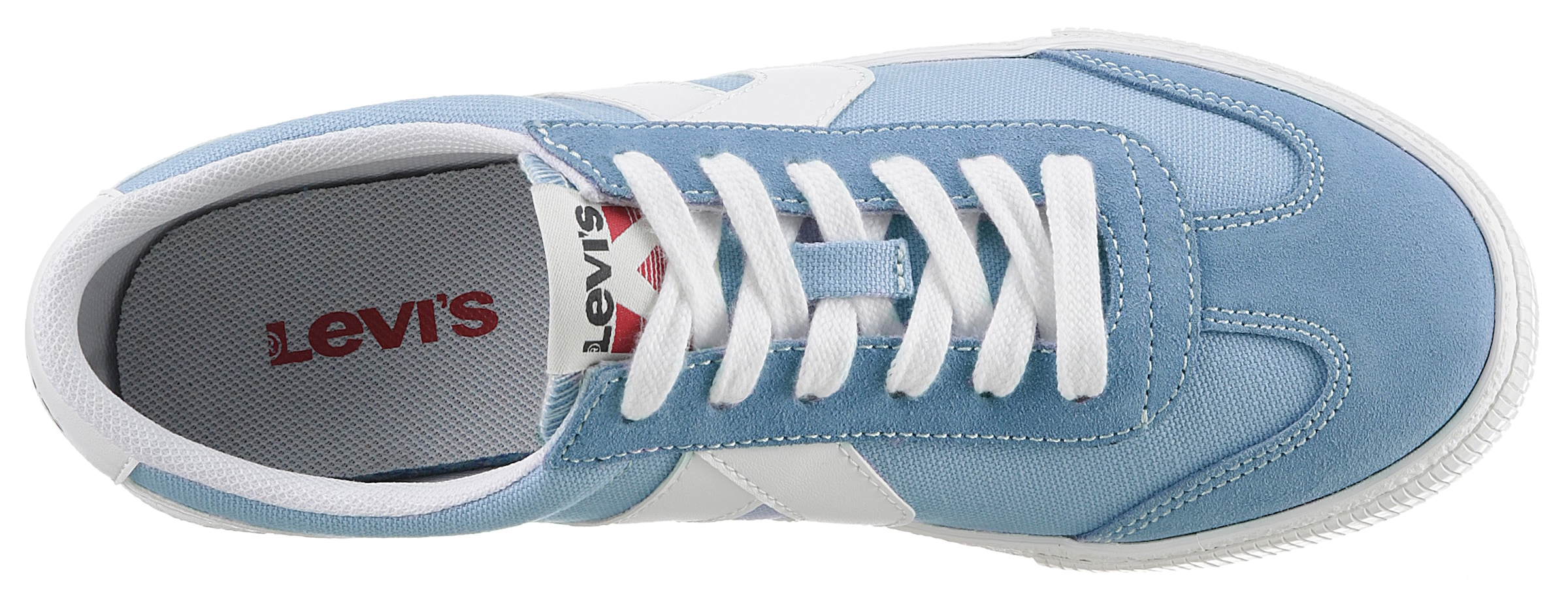 Levi's® Sneaker »SNEAK S«, mit Logo an der Zunge und Ferse, Freizeitschuh, Halbschuh, Schnürschuh